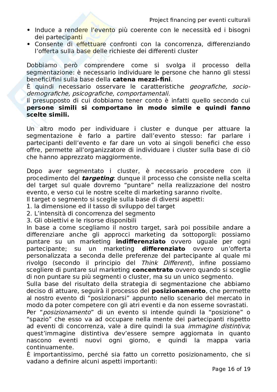 Economia dello spettacolo Pag. 16