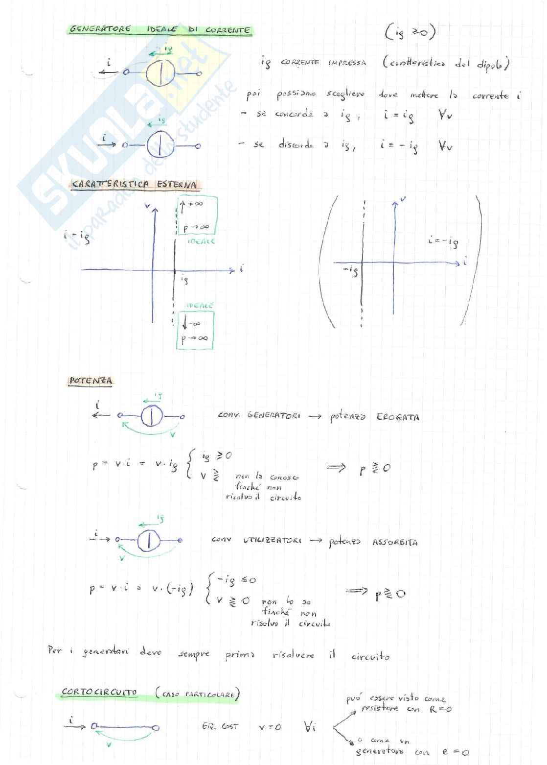 Elettrotecnica - appunti completi + esercitazioni e temi d'esame Pag. 11