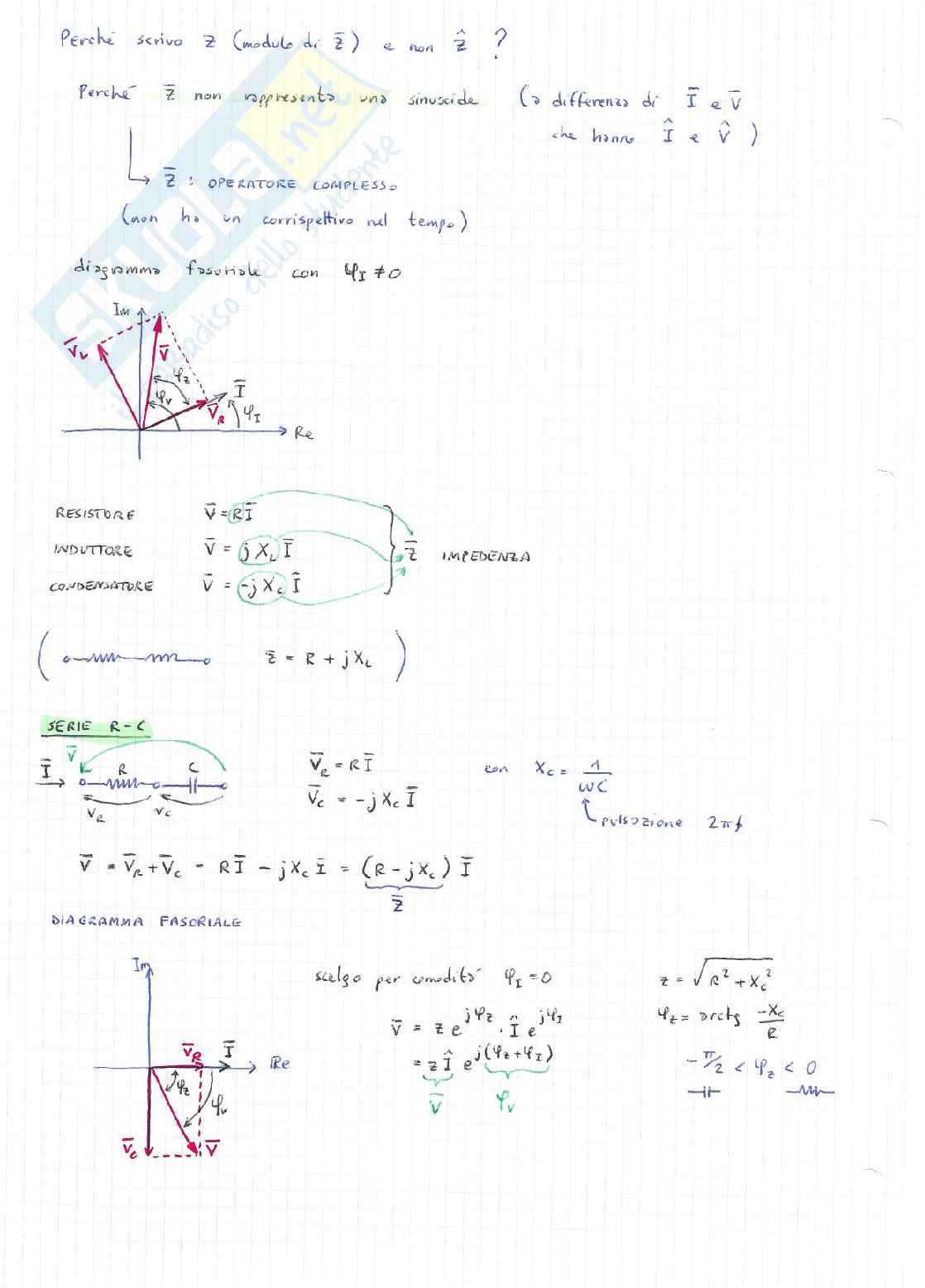 Elettrotecnica - appunti completi + esercitazioni e temi d'esame Pag. 66