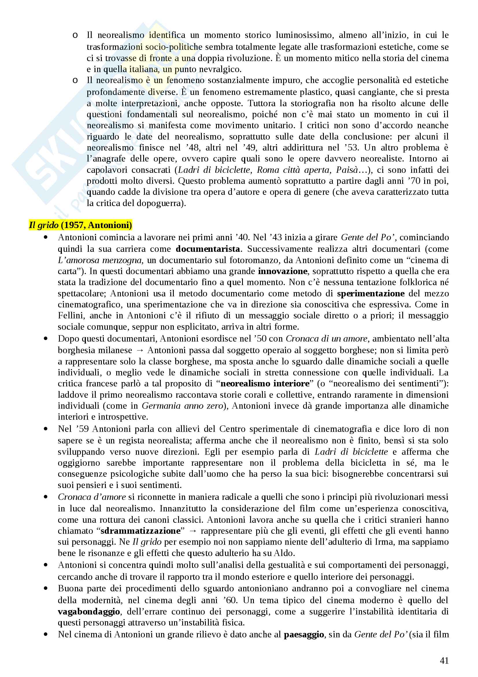 Appunti di cinema italiano Pag. 41