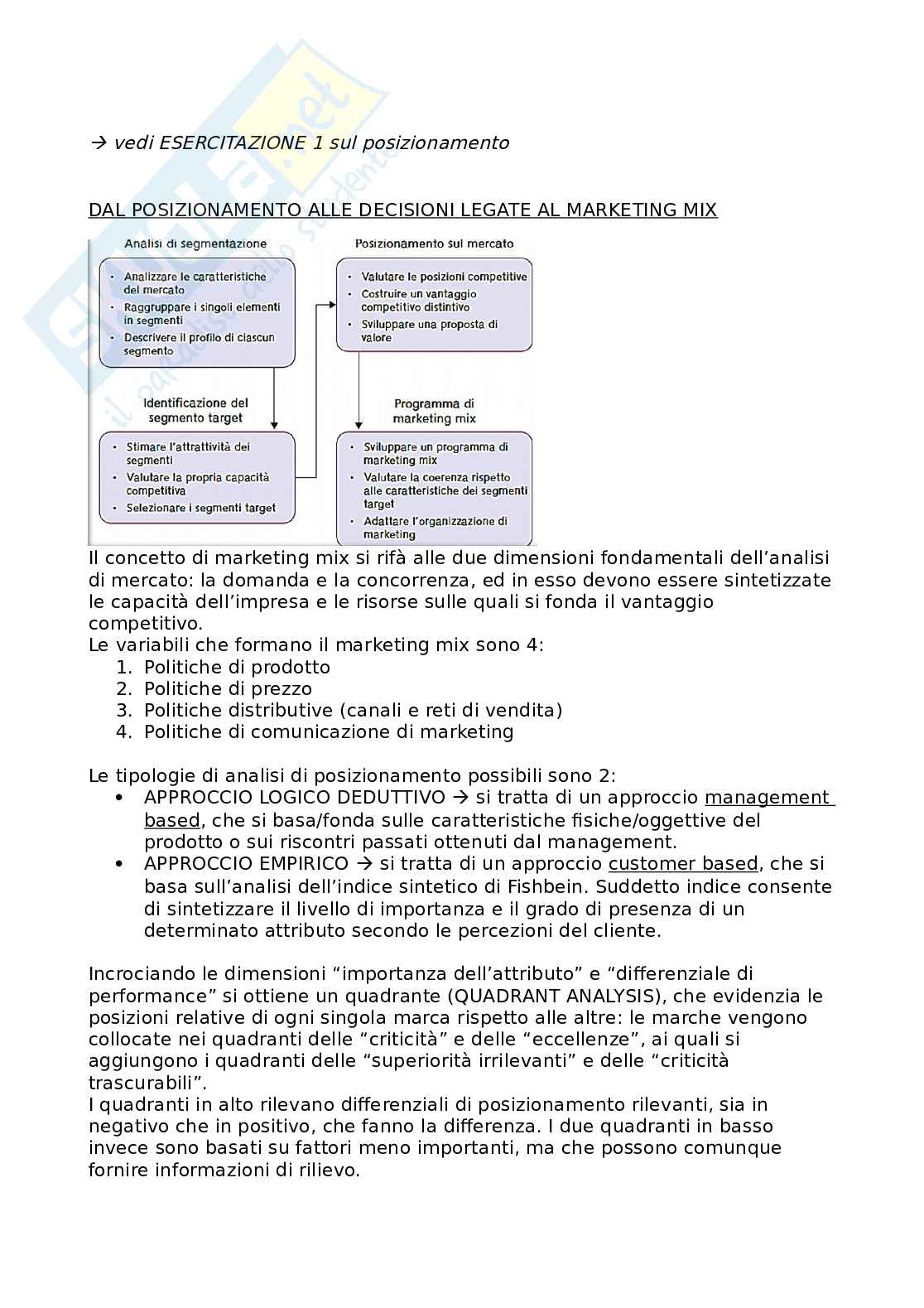 Marketing (II Parziale) Pag. 11