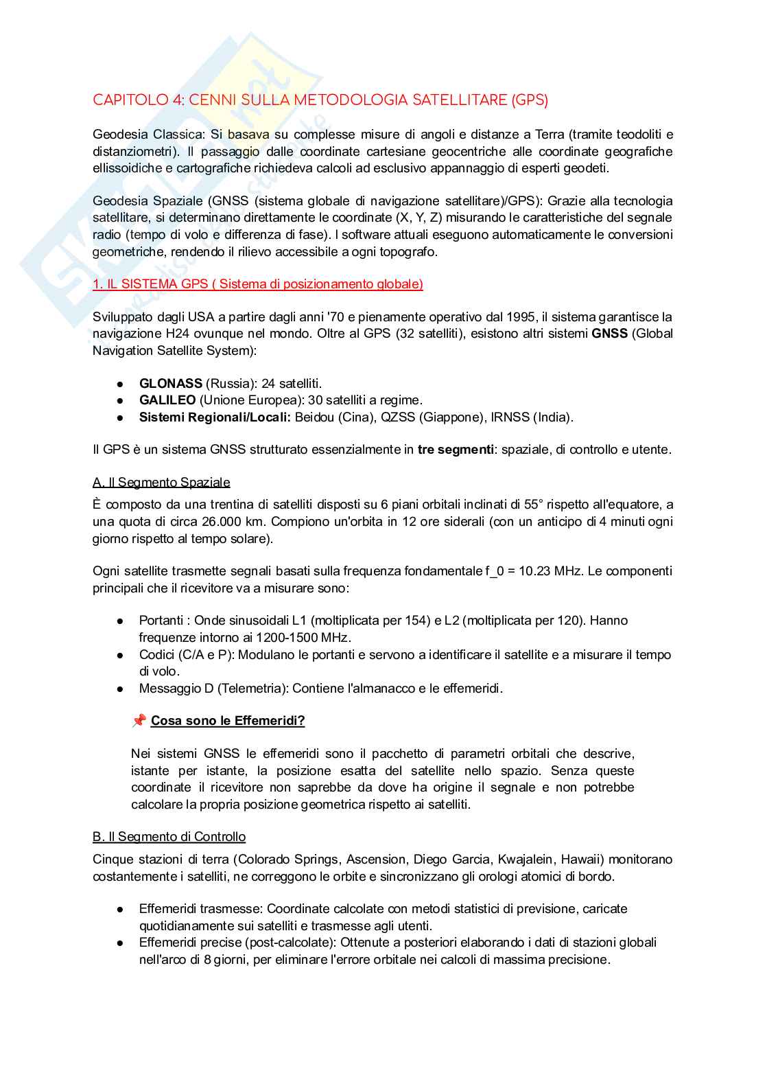Appunti  sintetico corso di Topografia  Pag. 16