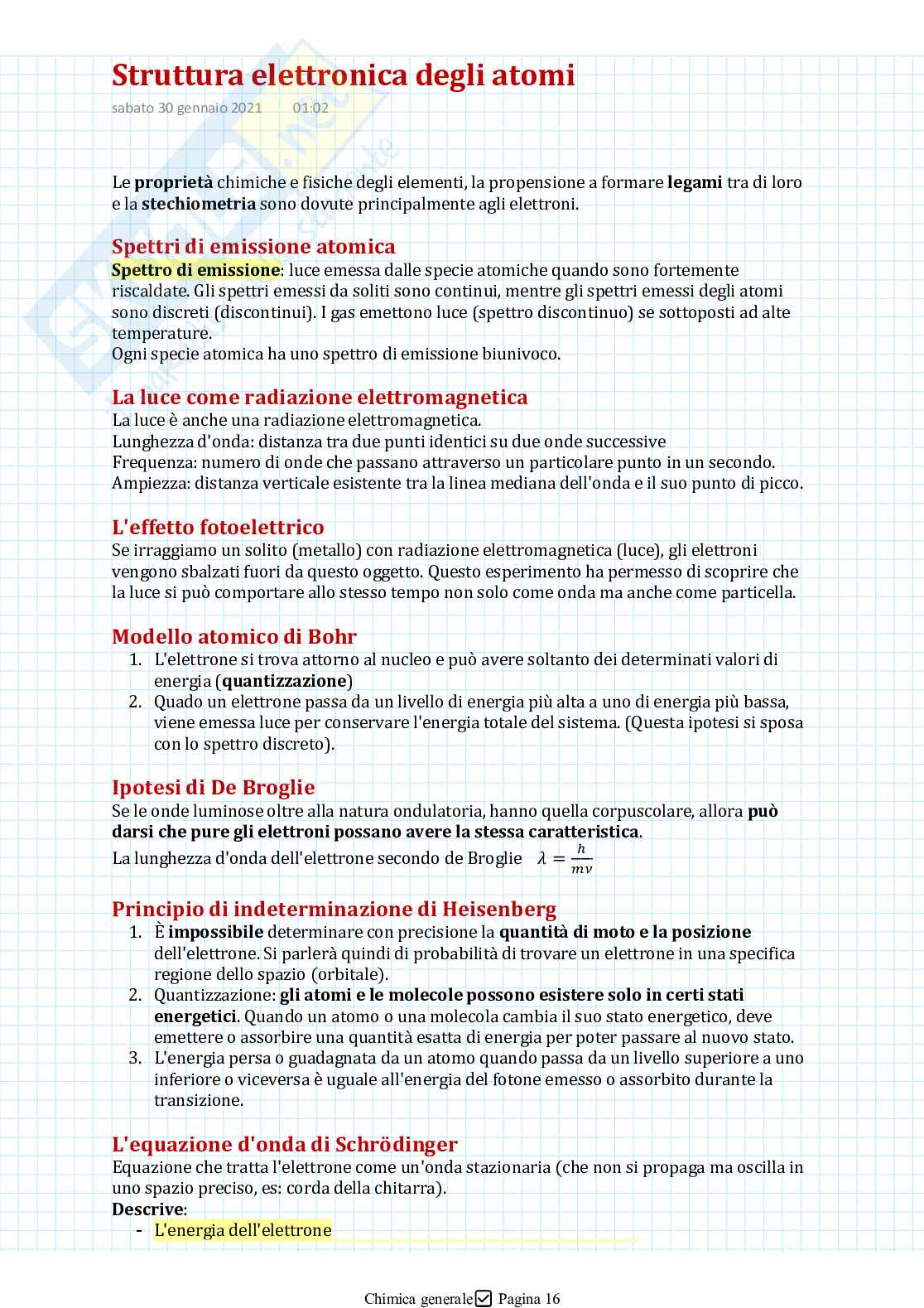 Appunti di chimica generale Pag. 16
