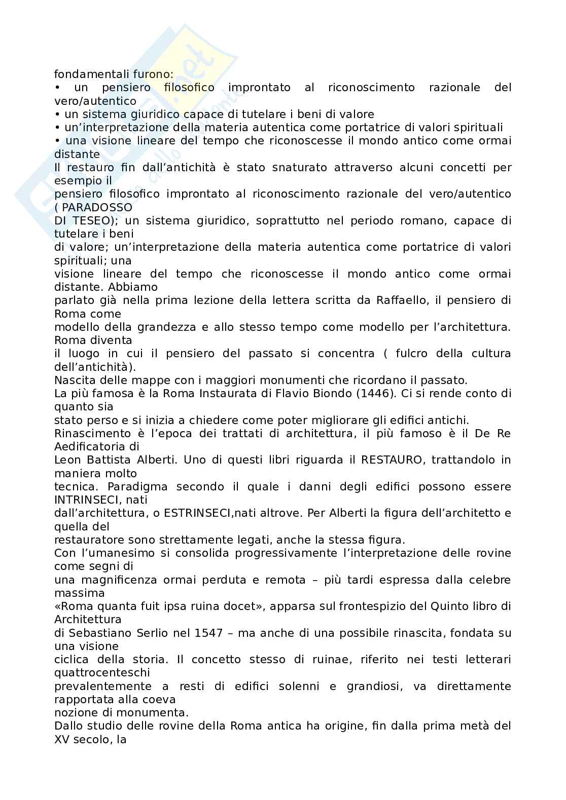 Fondamenti di Conservazione dell'edilizia storica - Prima parte Pag. 6