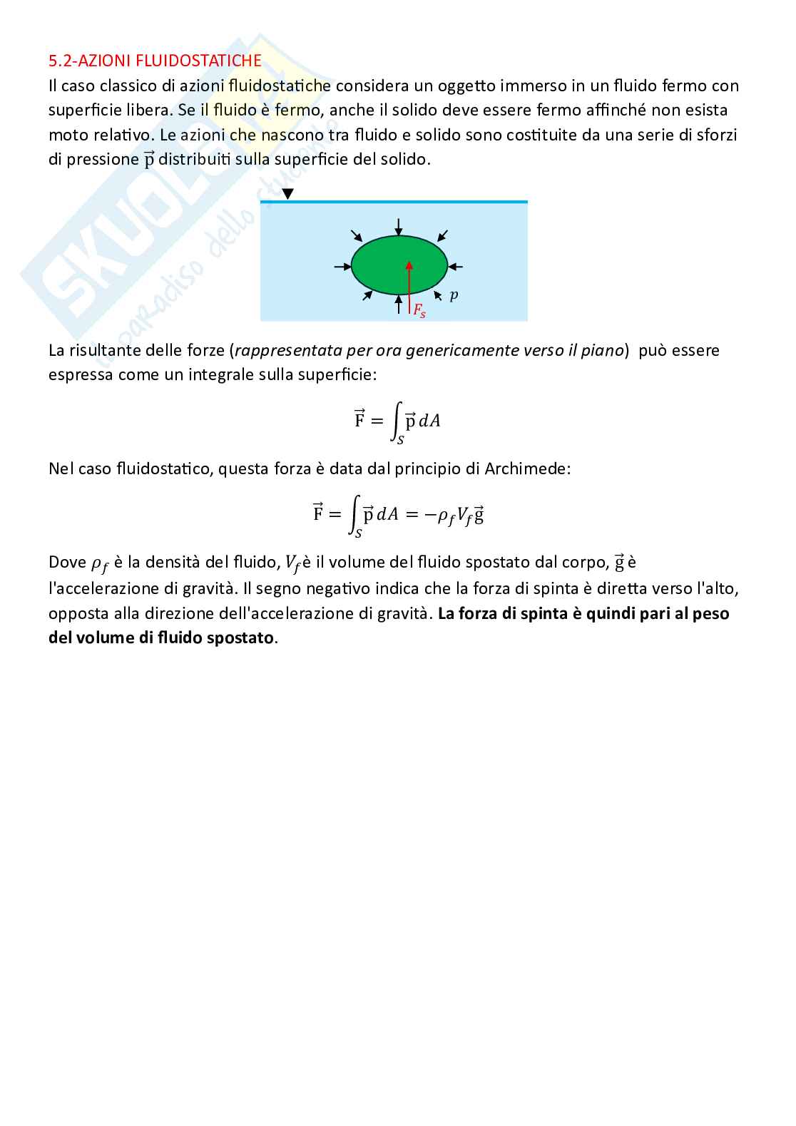 Fondamenti di meccanica teorica ed applicata (parte 10) - Forze aerodinamiche (azioni mutue solido-fluido) Pag. 2