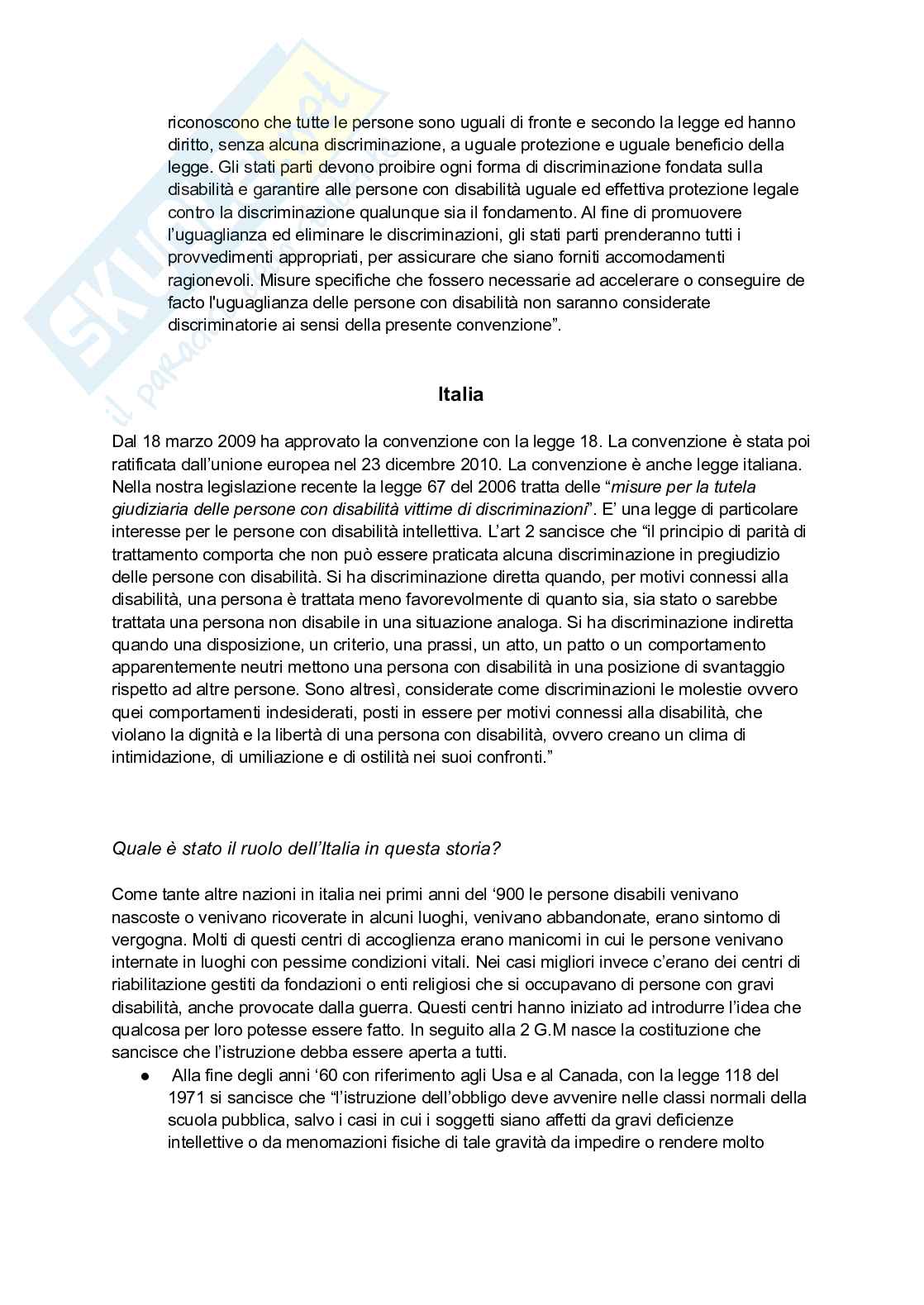 Appunti di pedagogia speciale Pag. 11
