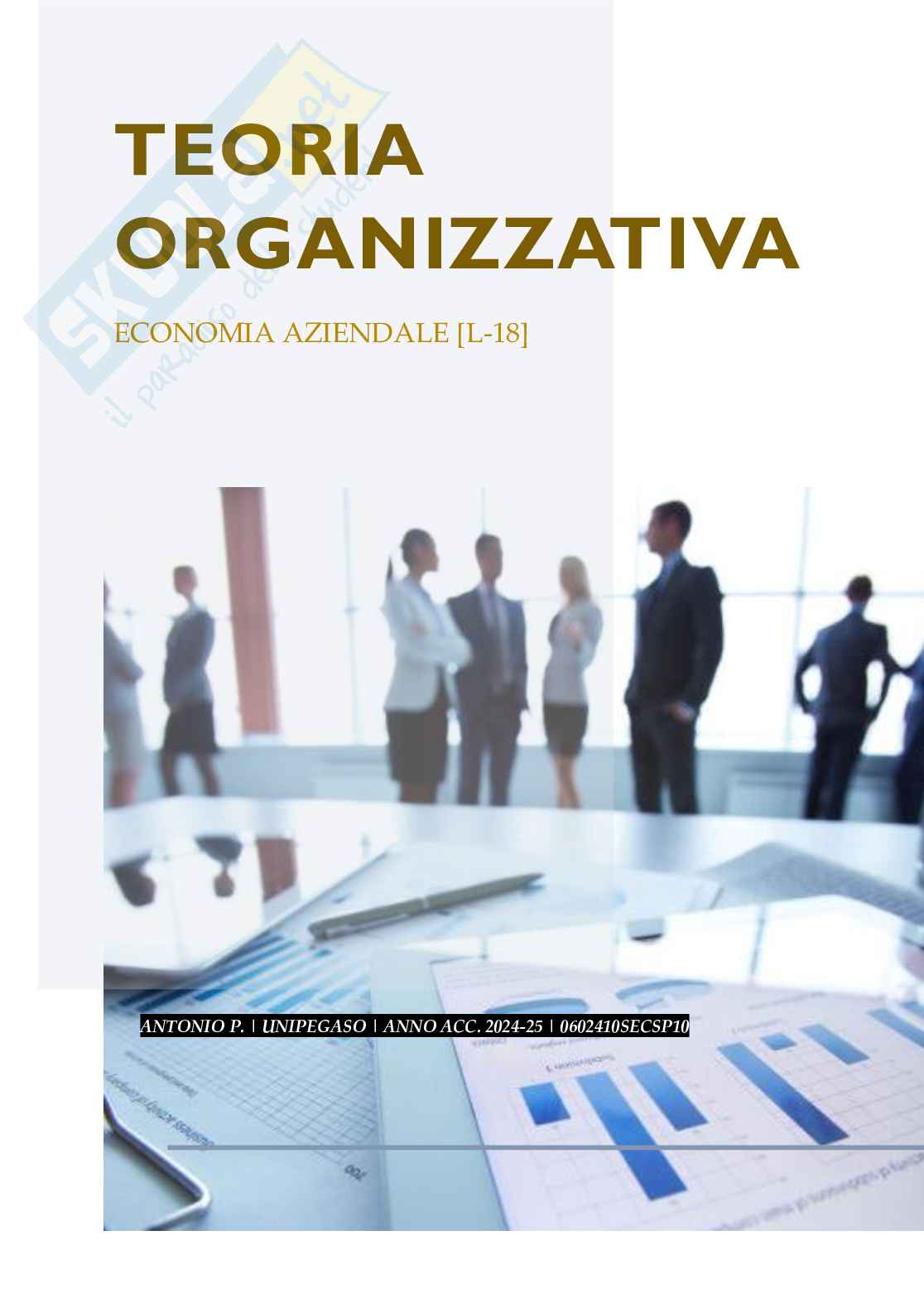 Organizzazione aziendale Pag. 1