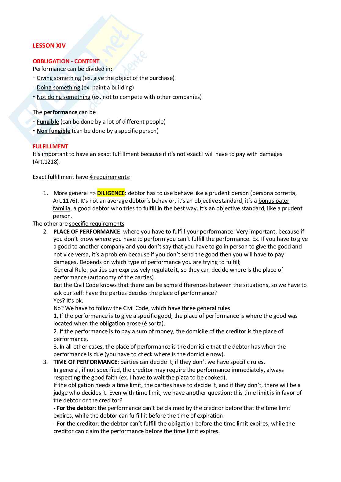 Principles of Private law Pag. 31