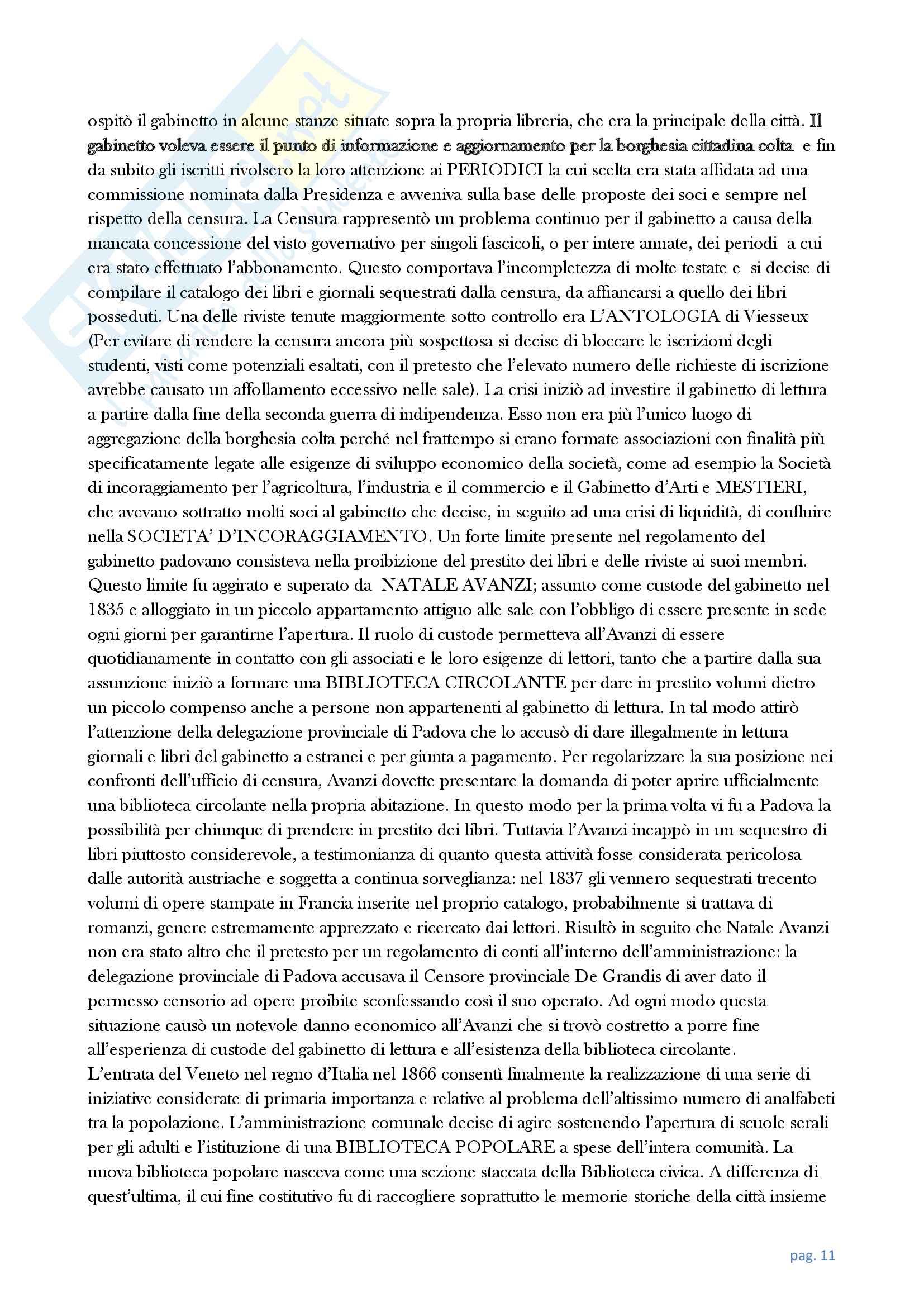 Riassunto esame Storia del libro e dei sistemi editoriali, prof Montecchi, libro consigliato Tutti creano nessuno legge di Gianfranco Tortorelli Pag. 11
