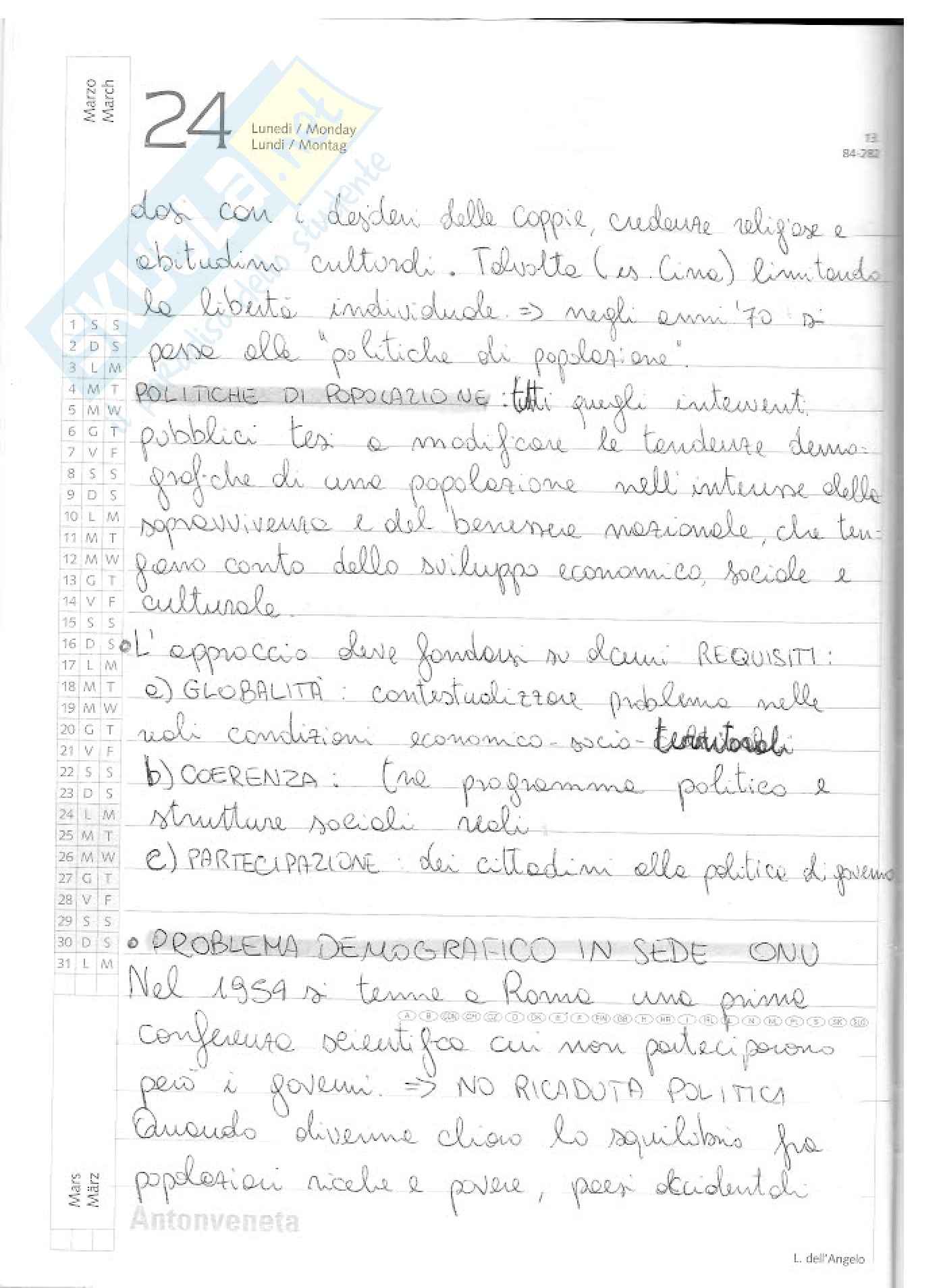 Politiche di popolazione e migrazioni, Bussini - Conferenze internazionali Pag. 2