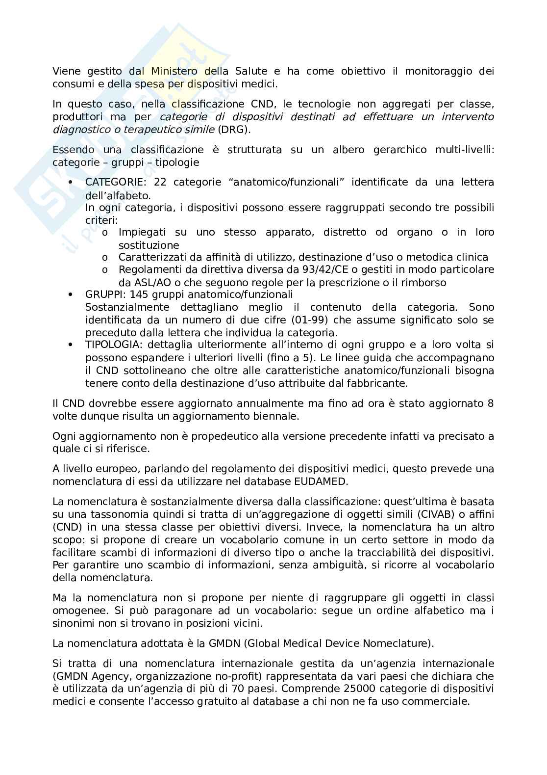 Ingegneria clinica Pag. 26