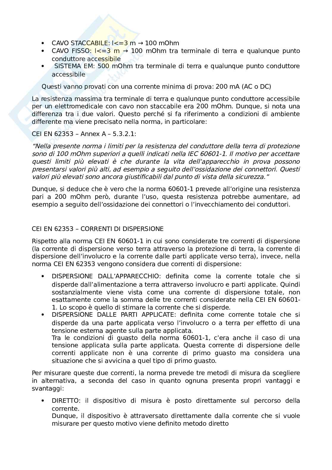 Ingegneria clinica Pag. 31