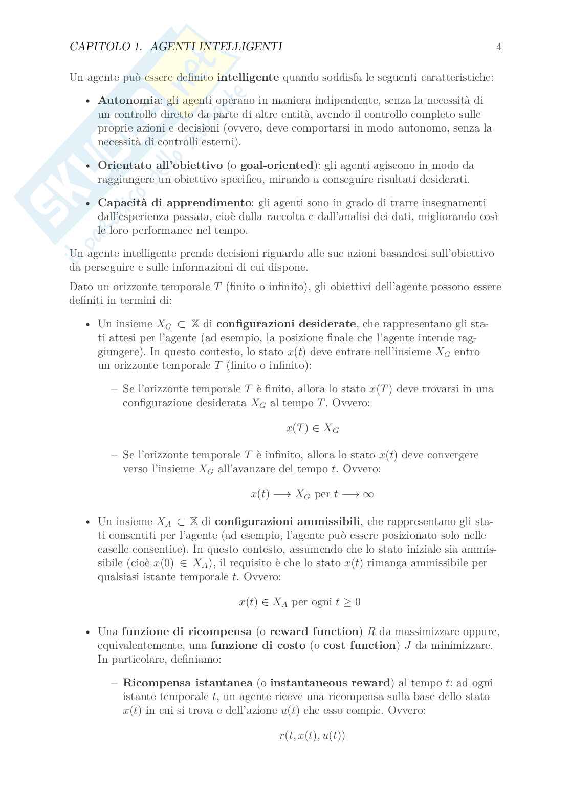 Appunti di Multiagent Systems Pag. 6