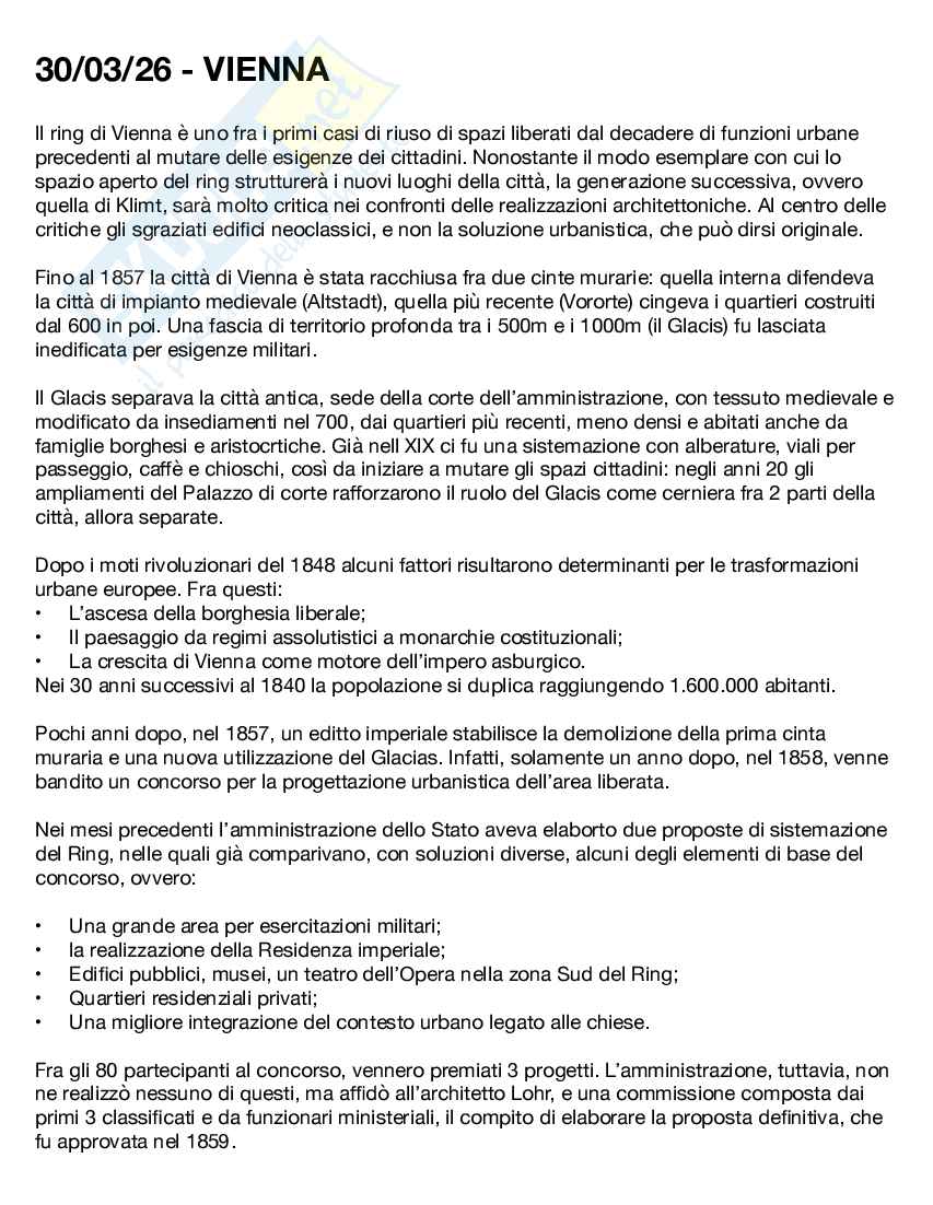 Corso di Fondamenti di urbanistica  Pag. 26