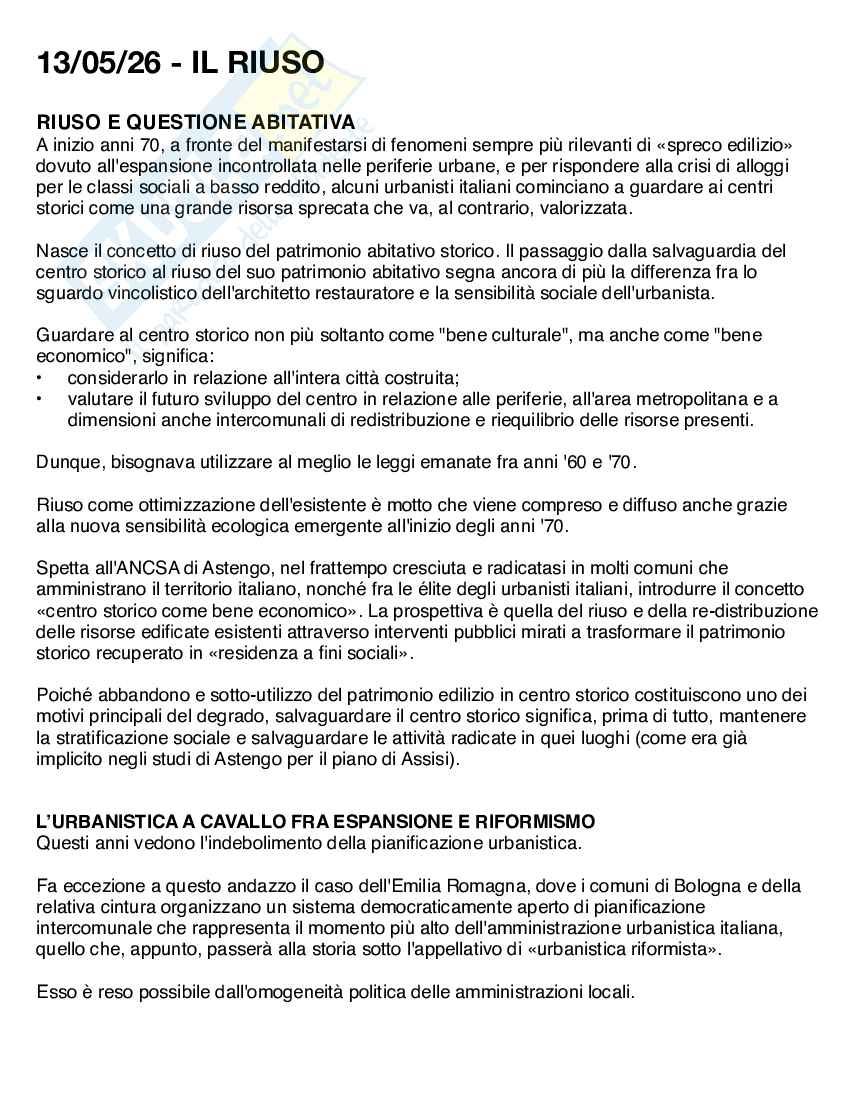 Corso di Fondamenti di urbanistica  Pag. 66