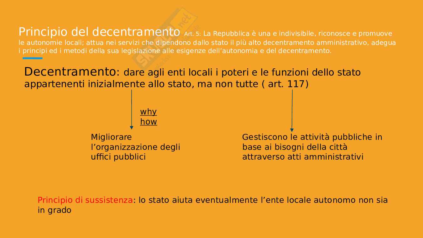 Principi della Costituzione Pag. 6