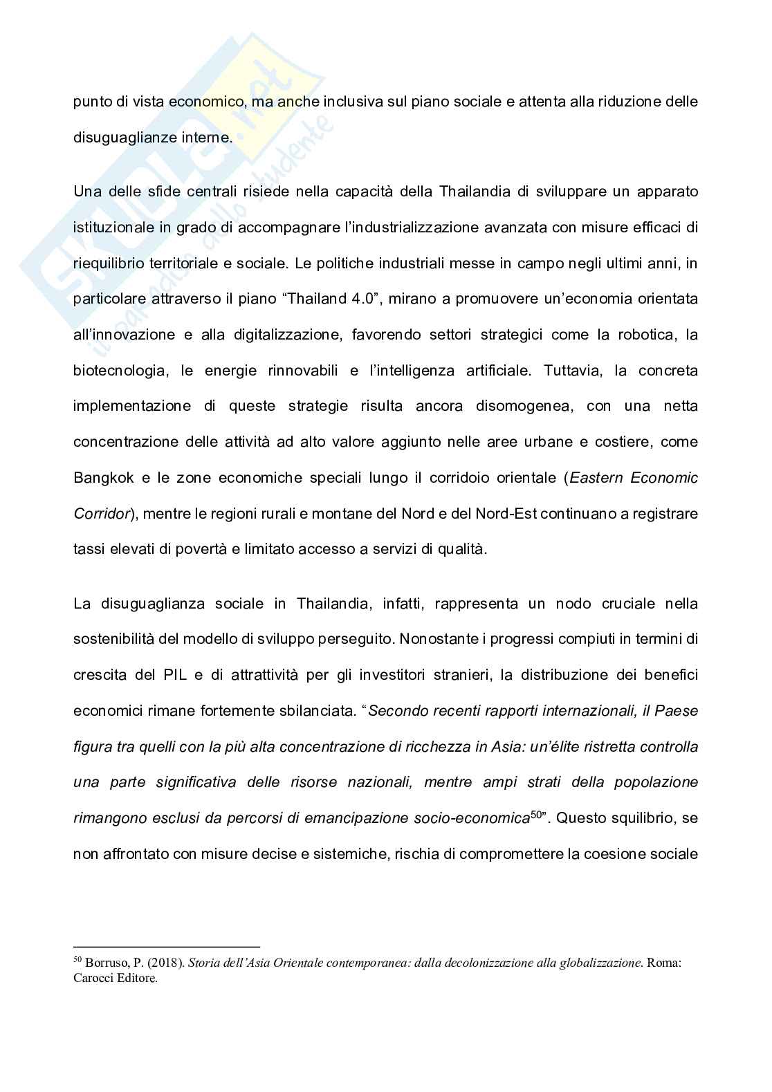 Globalizzazione e trasformazioni economiche in Asia Sudorientale: la Thailandia, tra opportunità, crisi ed interdipendenze globali Pag. 51