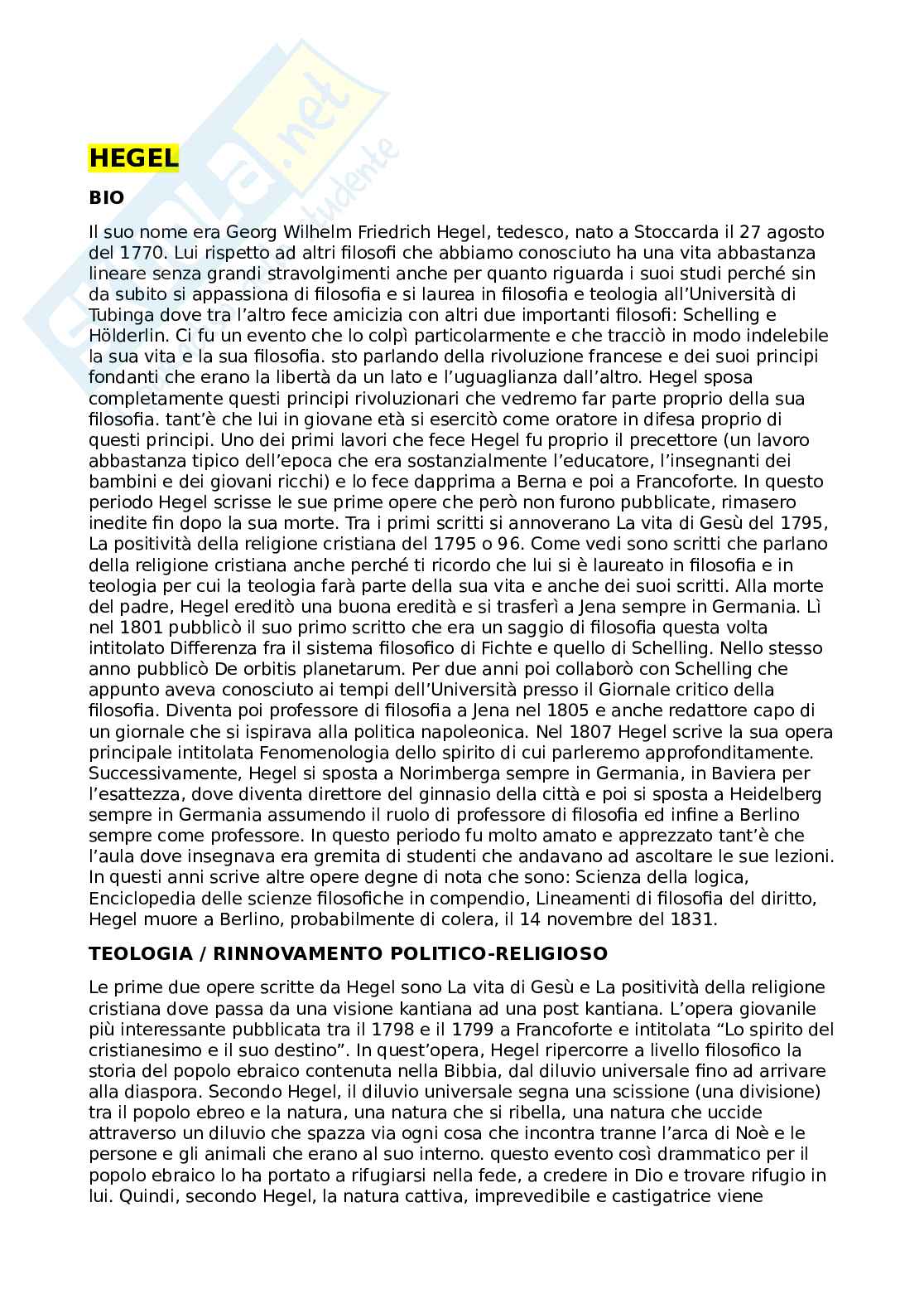 Hegel Pag. 1