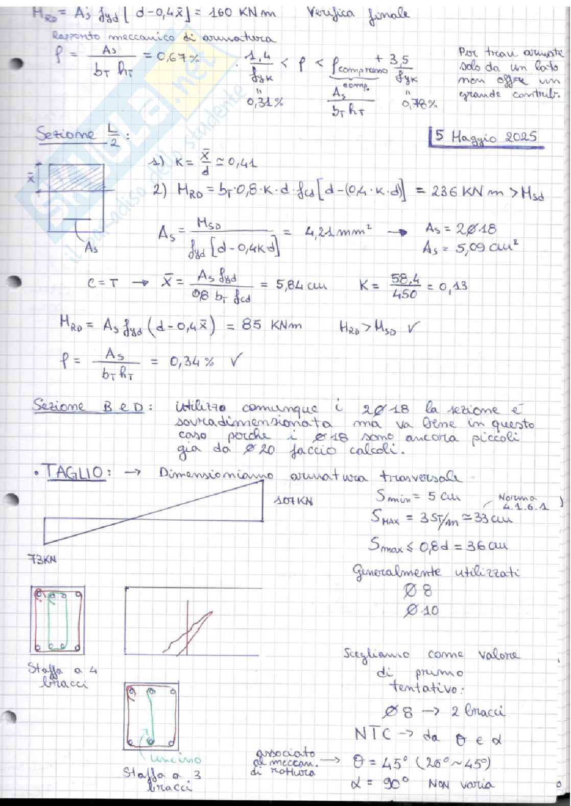 Appunti di Tecnica delle costruzioni  Pag. 91