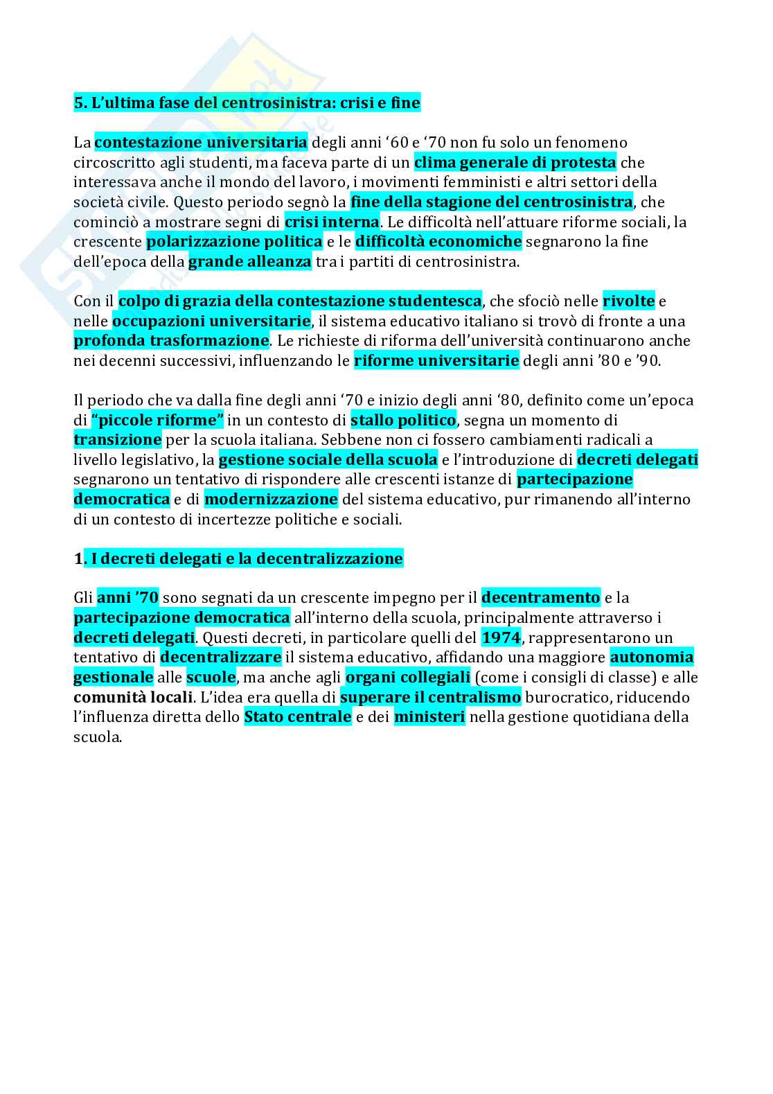 Appunti pedagogia Pag. 61