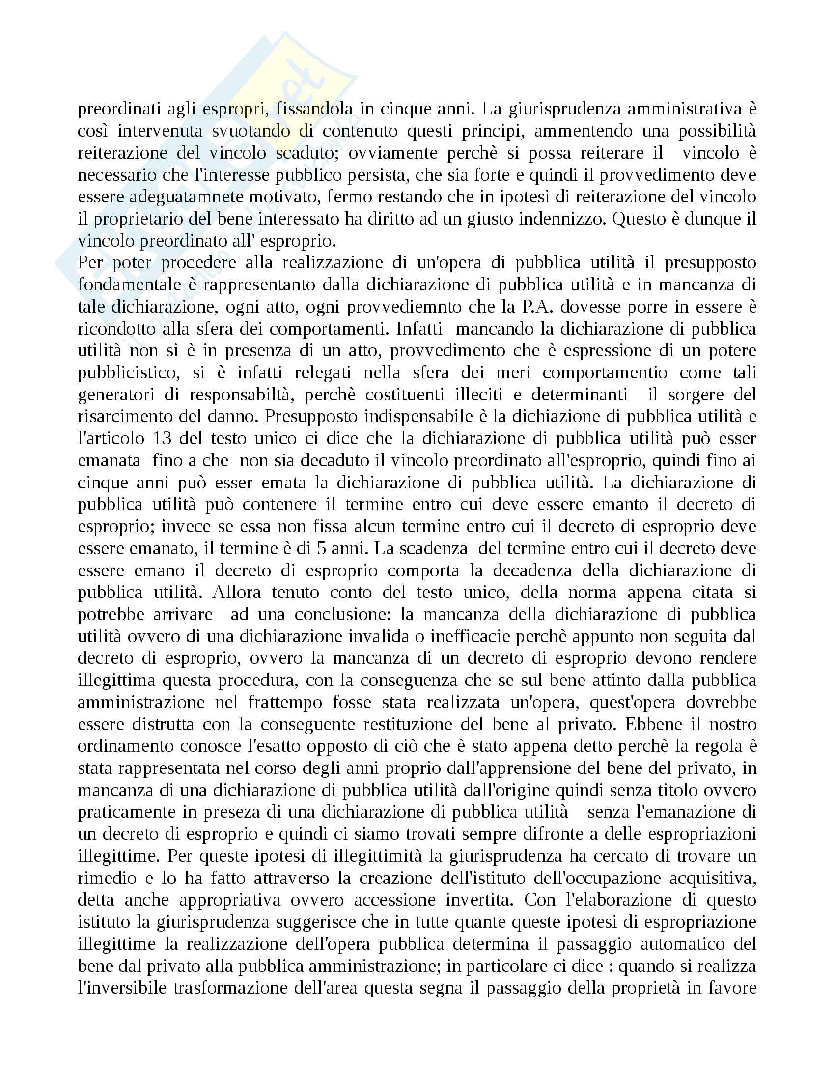 Espropri diritto amministrativo Pag. 2