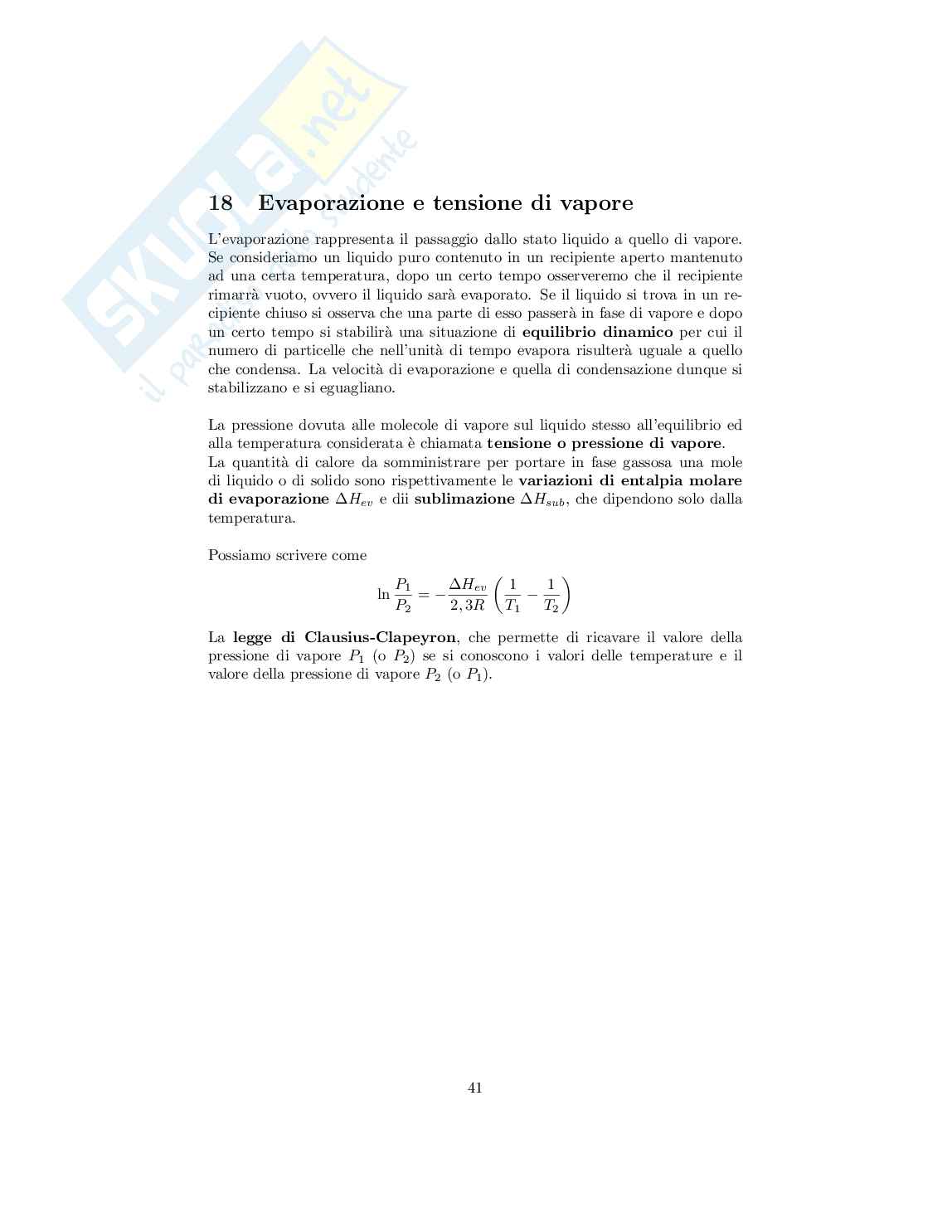 Fondamenti di chimica - Appunti completi del corso Pag. 41