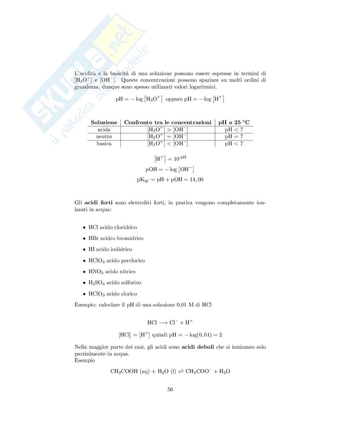 Fondamenti di chimica - Appunti completi del corso Pag. 56