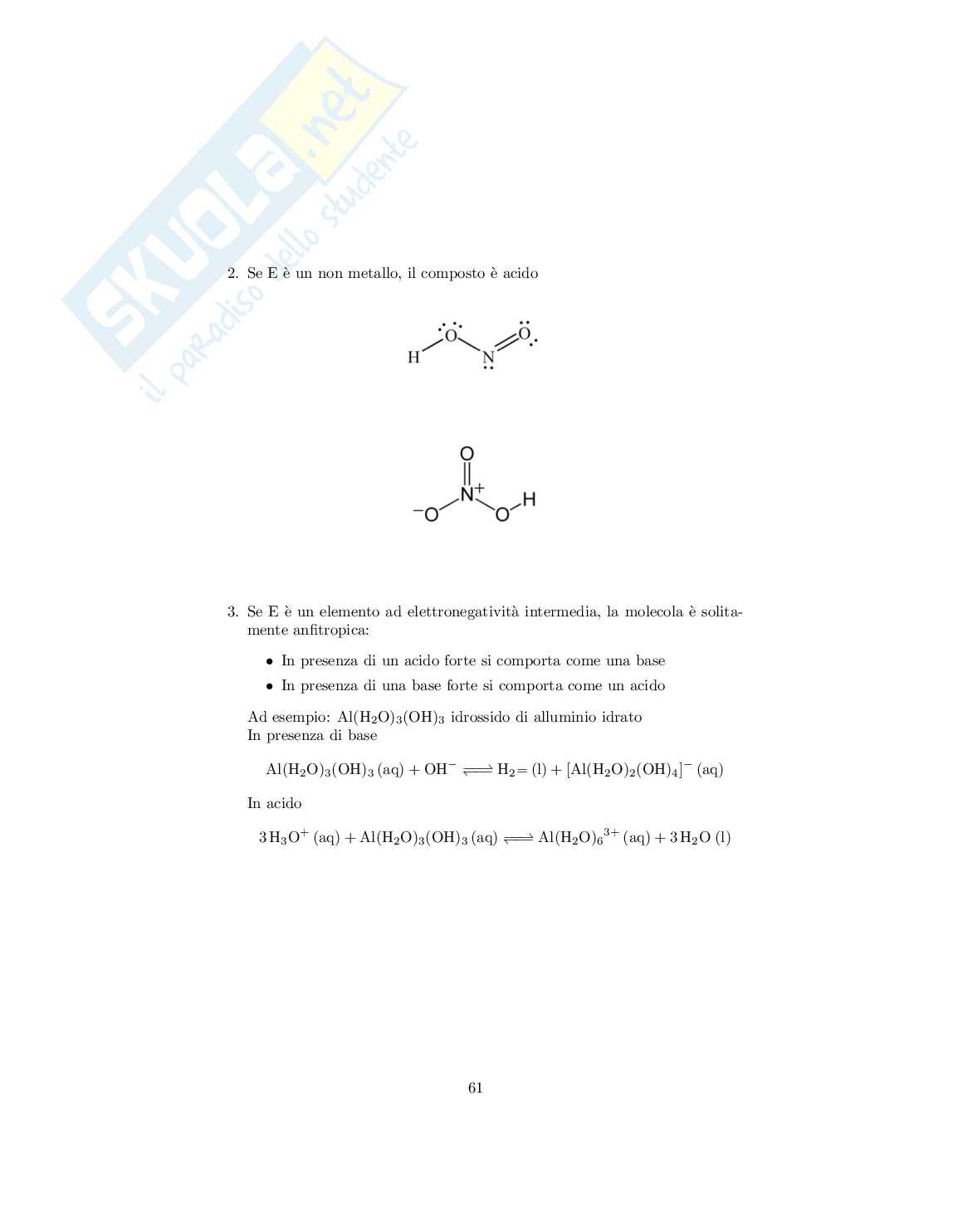 Fondamenti di chimica - Appunti completi del corso Pag. 61