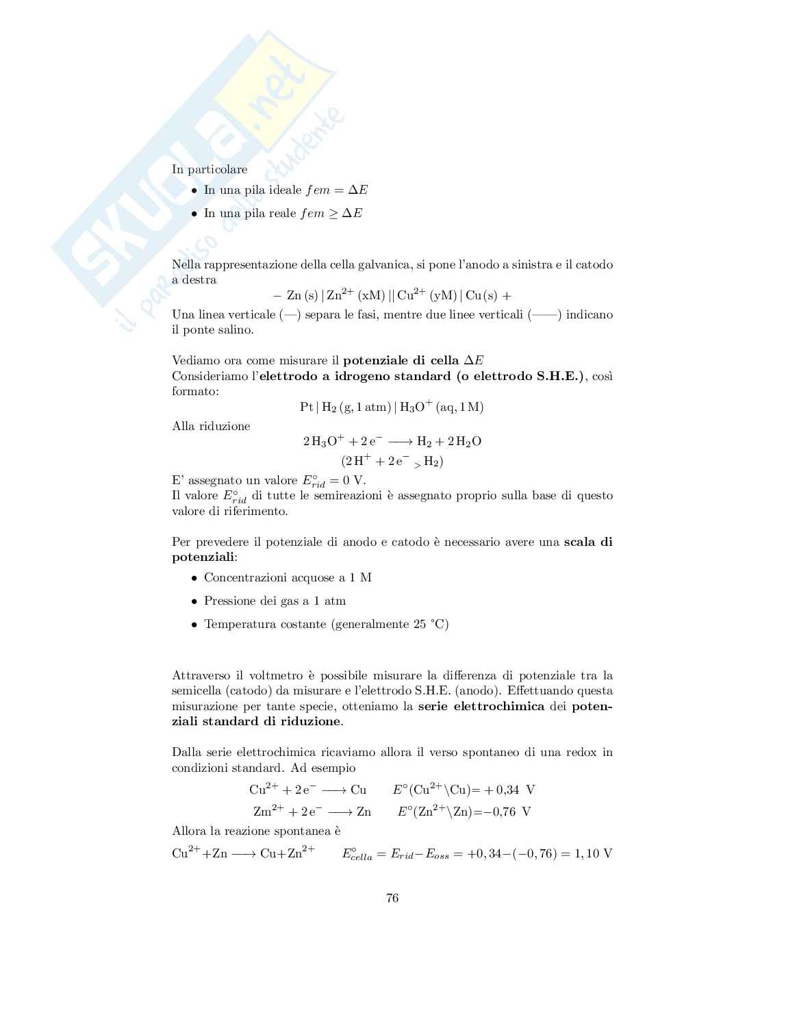 Fondamenti di chimica - Appunti completi del corso Pag. 76