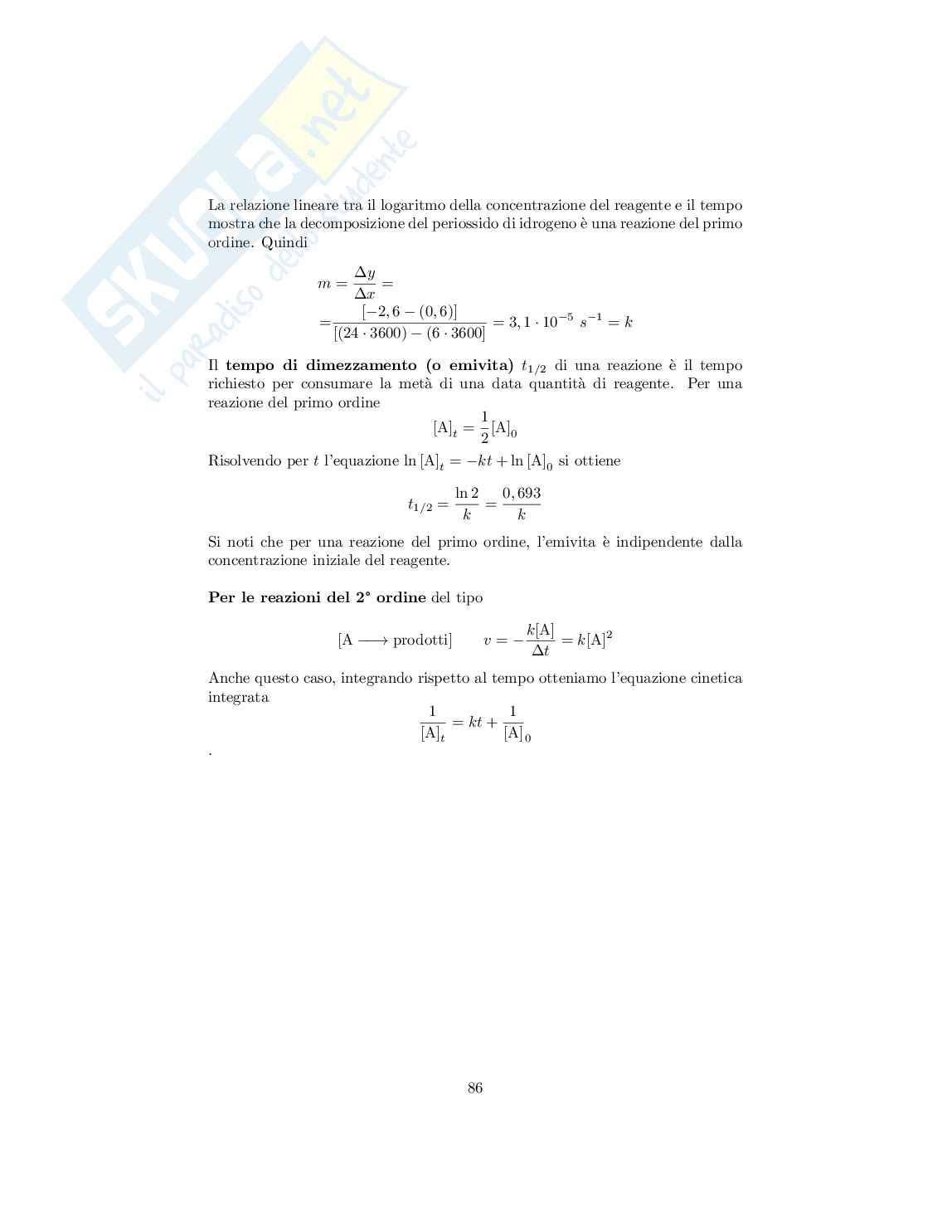 Fondamenti di chimica - Appunti completi del corso Pag. 86