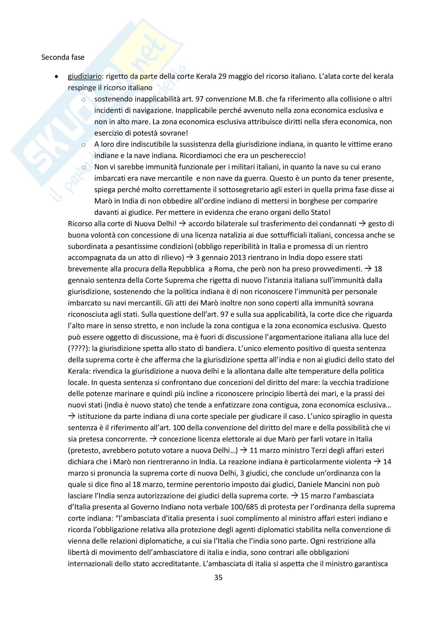 Lezioni, Diritto internazionale Pag. 36