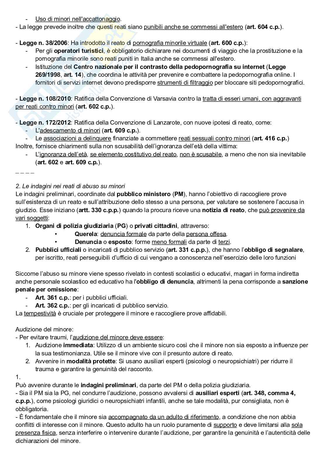 Riassunto esame Psicologia giuridica e di comunità, Prof. Caso Letizia, libro consigliato Manuale di psicologia giuridica minorile; La giustizia riparativa, Patrizi, Patrizi   Pag. 36