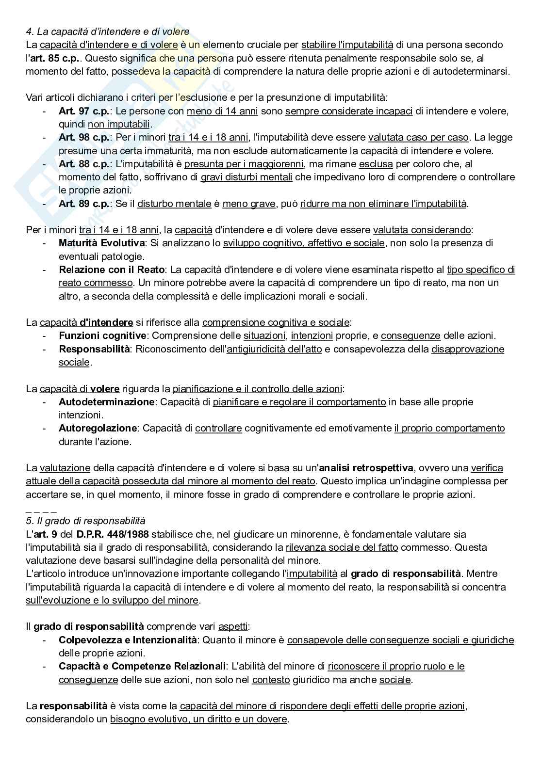 Riassunto esame Psicologia giuridica e di comunità, Prof. Caso Letizia, libro consigliato Manuale di psicologia giuridica minorile; La giustizia riparativa, Patrizi, Patrizi   Pag. 56