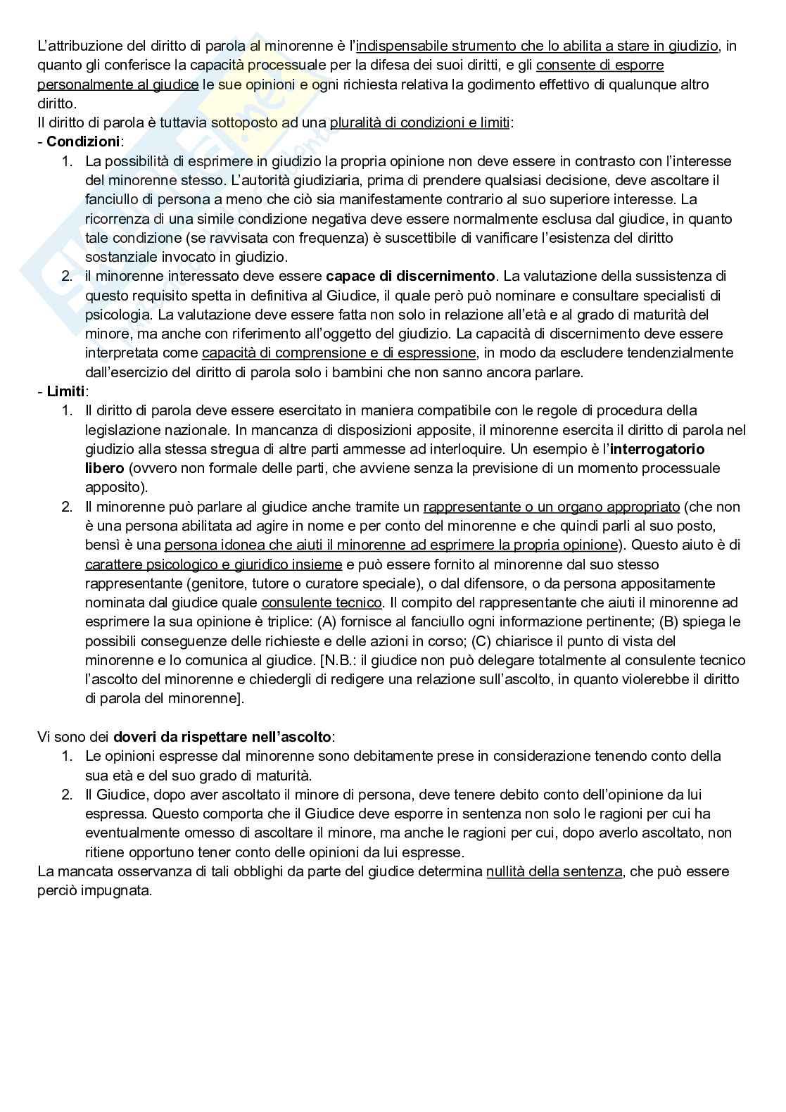 Riassunto esame Psicologia giuridica e di comunità, Prof. Caso Letizia, libro consigliato Manuale di psicologia giuridica minorile; La giustizia riparativa, Patrizi, Patrizi   Pag. 6