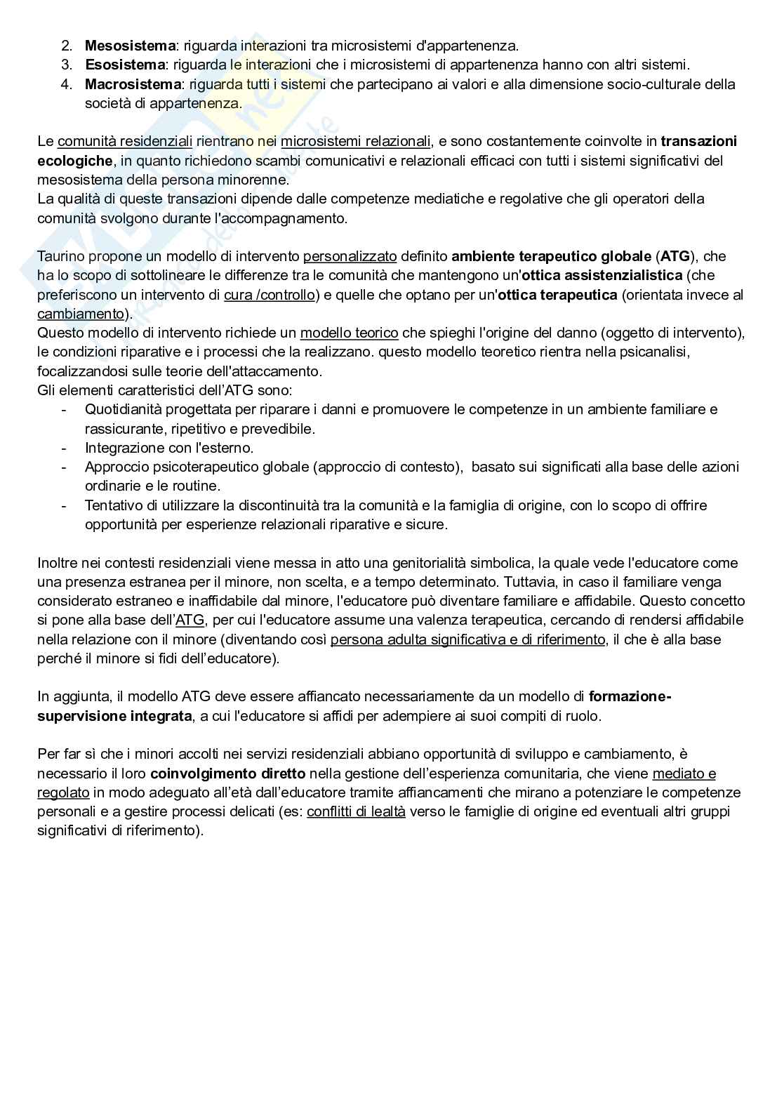 Riassunto esame Psicologia giuridica e di comunità, Prof. Caso Letizia, libro consigliato Manuale di psicologia giuridica minorile; La giustizia riparativa, Patrizi, Patrizi   Pag. 61