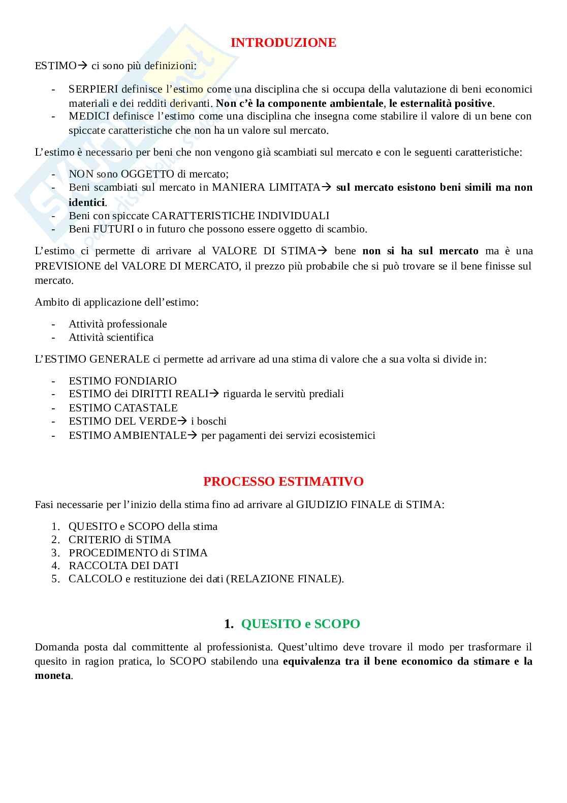 Appunti Estimo  Pag. 2