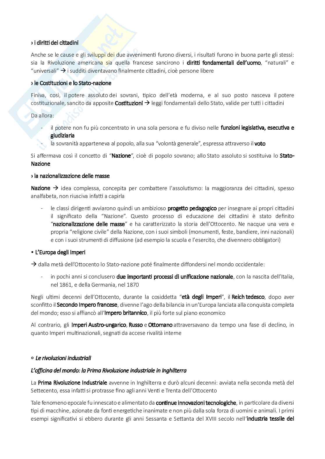 Appunti Storia contemporanea Pag. 2