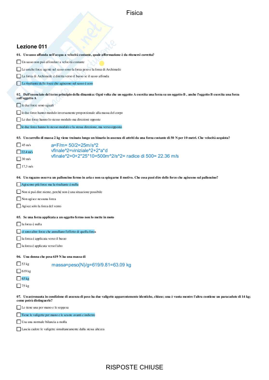 Fisica - Paniere compilato Pag. 26