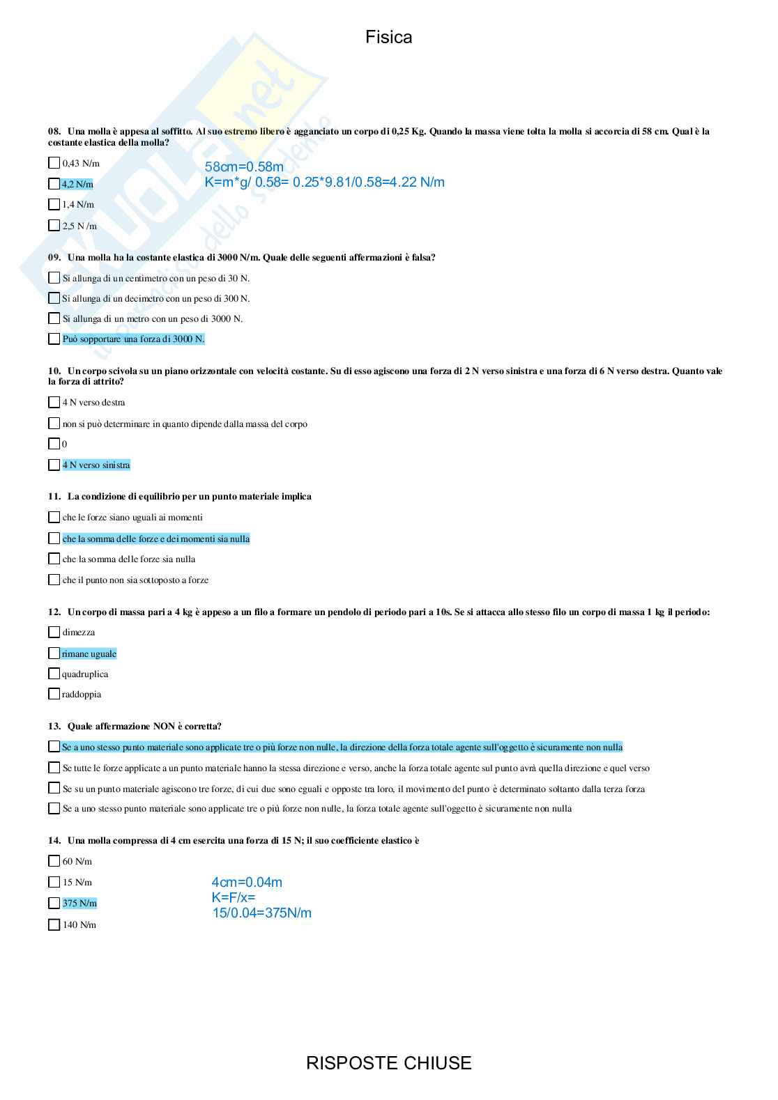 Fisica - Paniere compilato Pag. 41