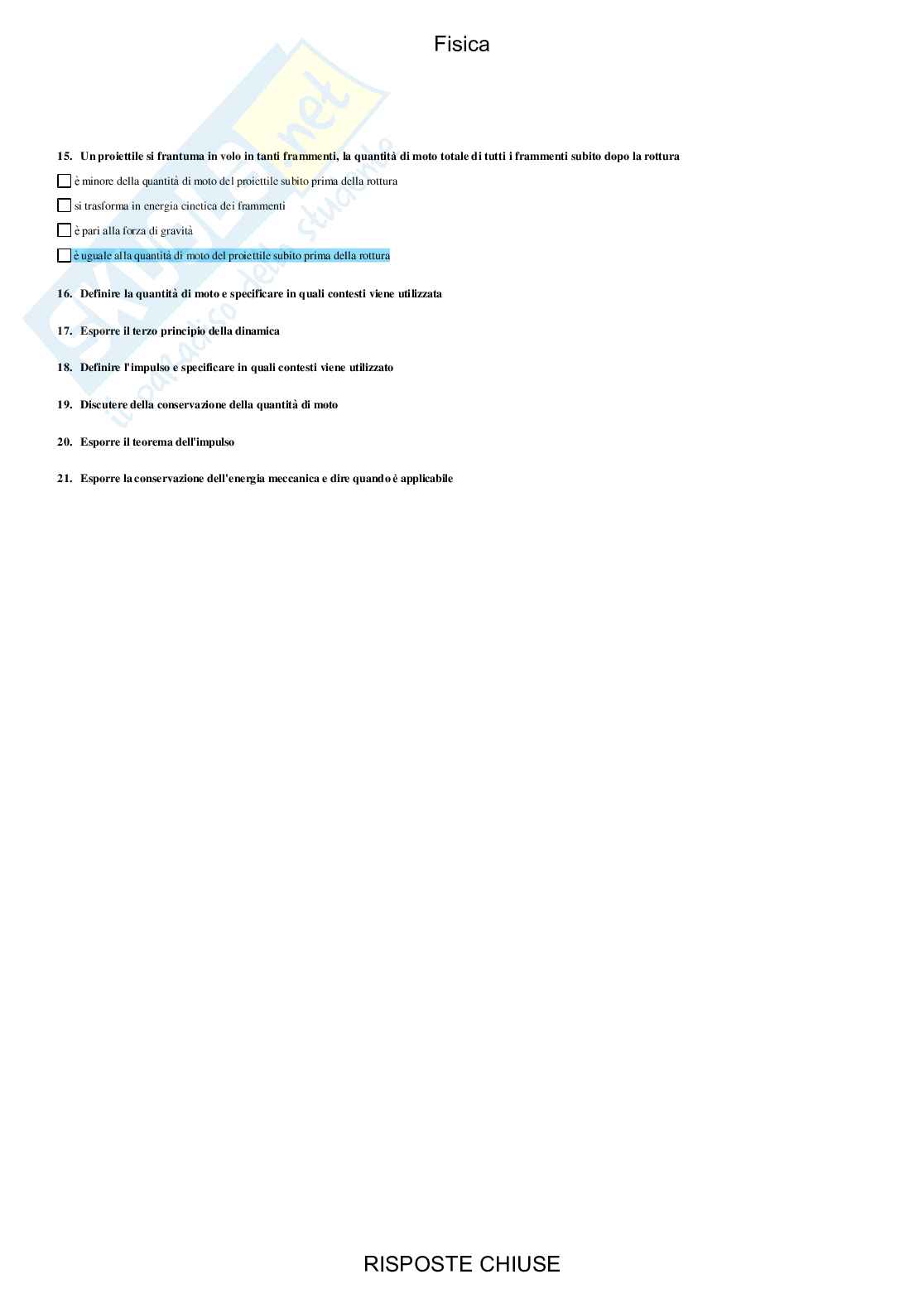 Fisica - Paniere compilato Pag. 56