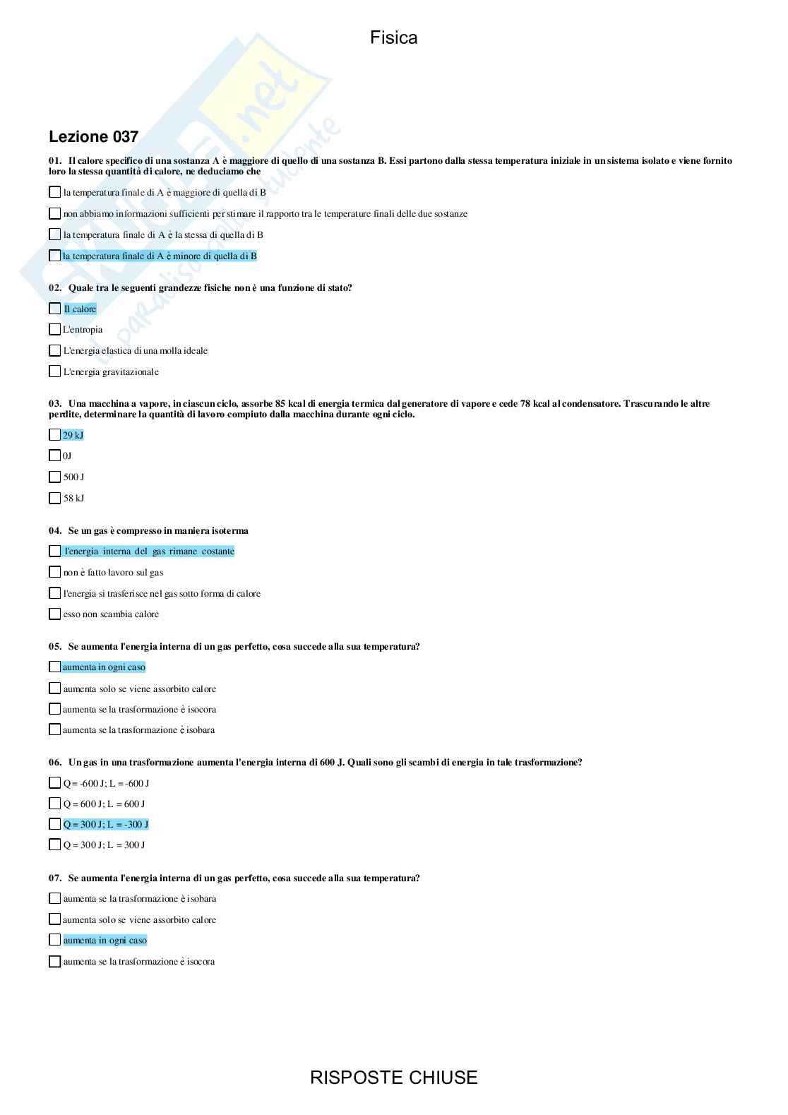 Fisica - Paniere compilato Pag. 86