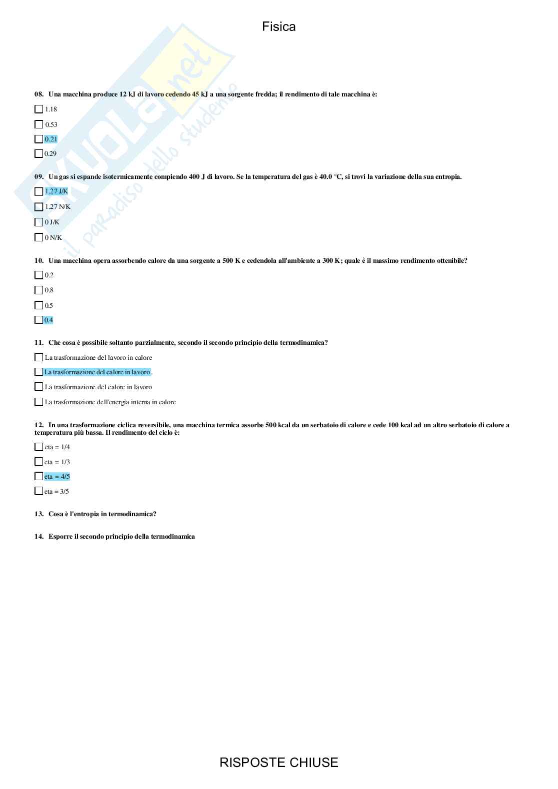 Fisica - Paniere compilato Pag. 91