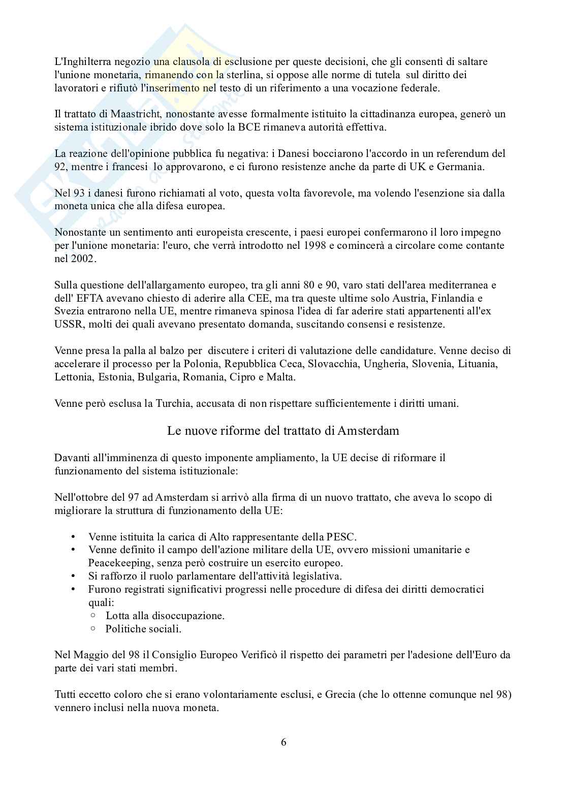 Cronologia degli eventi in Europa post URSS Pag. 6
