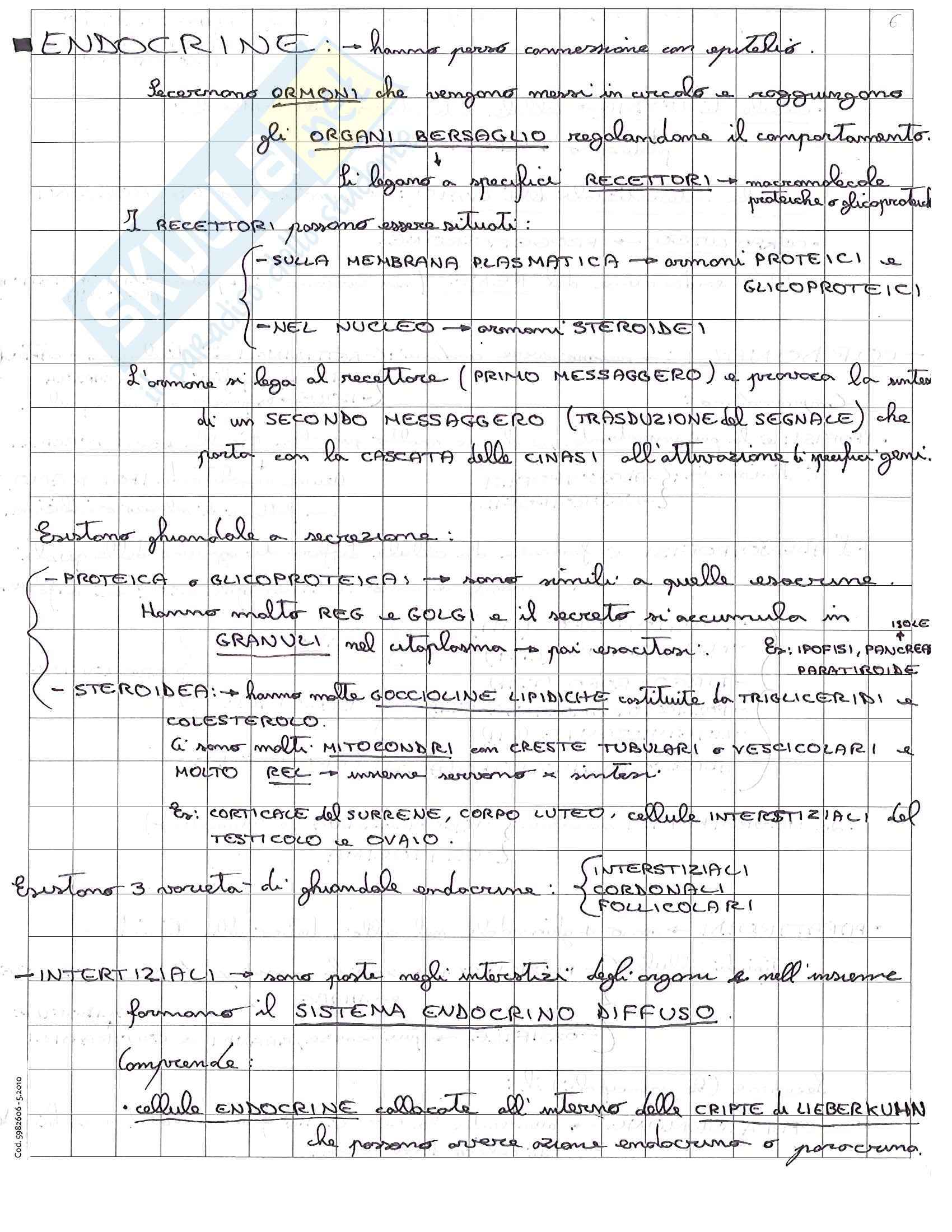Istologia, Citologia, istologia e embriologia Pag. 11