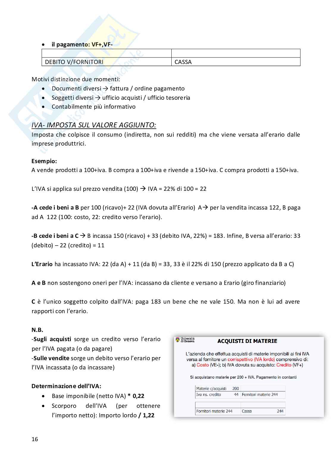 Appunti di Ragioneria generale, anno 2025 Pag. 16