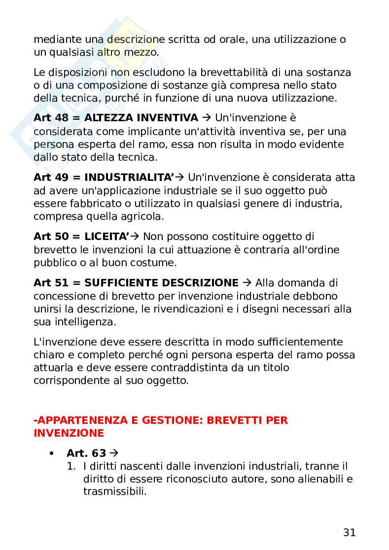 Appunti Diritto commerciale Pag. 31