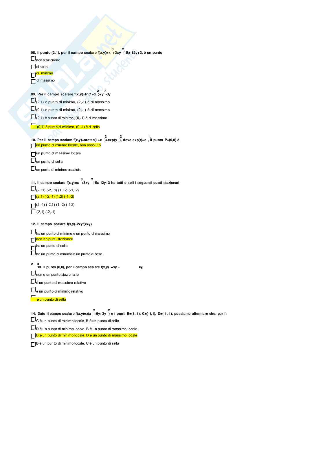 Analisi matematica Pag. 81