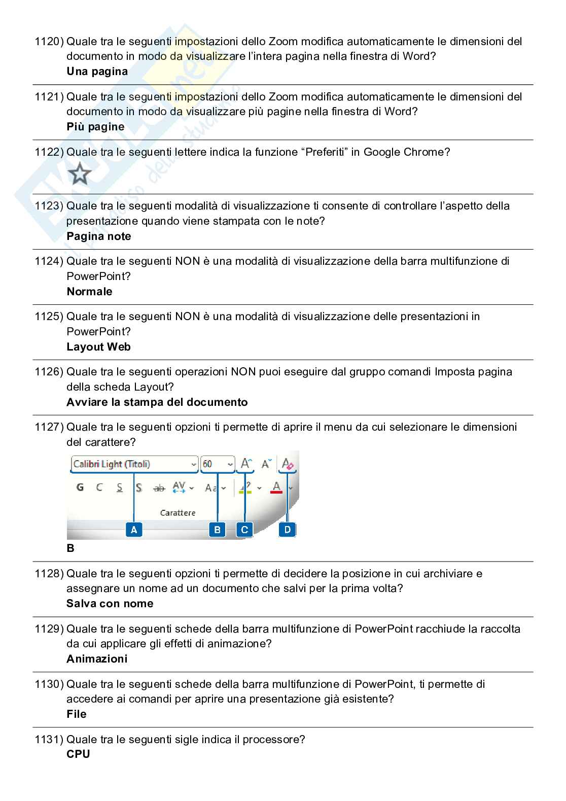 Eipass 7 Moduli - Convalida da USER a STANDARD Pag. 86