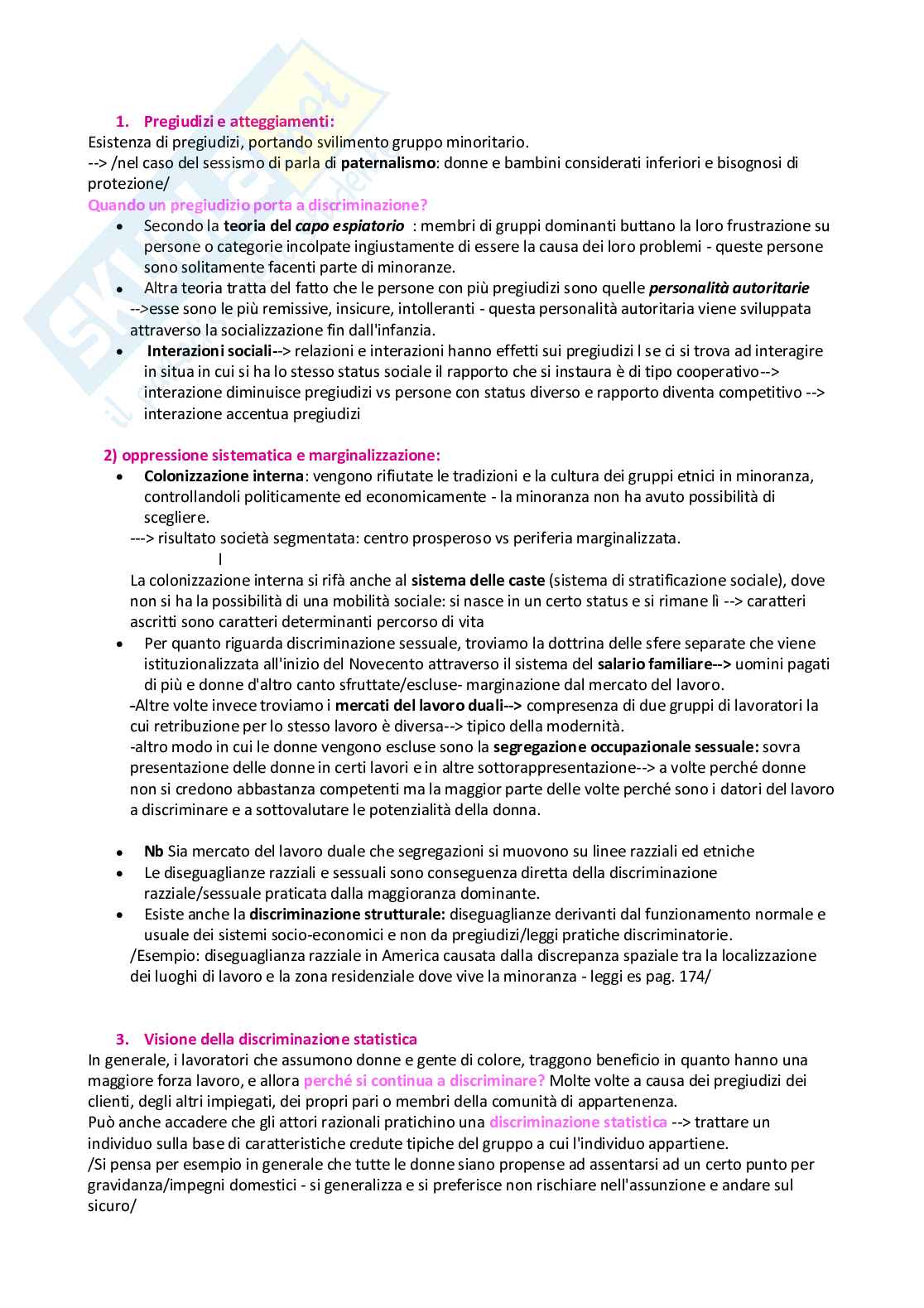 Riassunto esame Sociologia, Prof. Arnaldi Simone, libro consigliato La sociologia in azione, Hachen Pag. 21