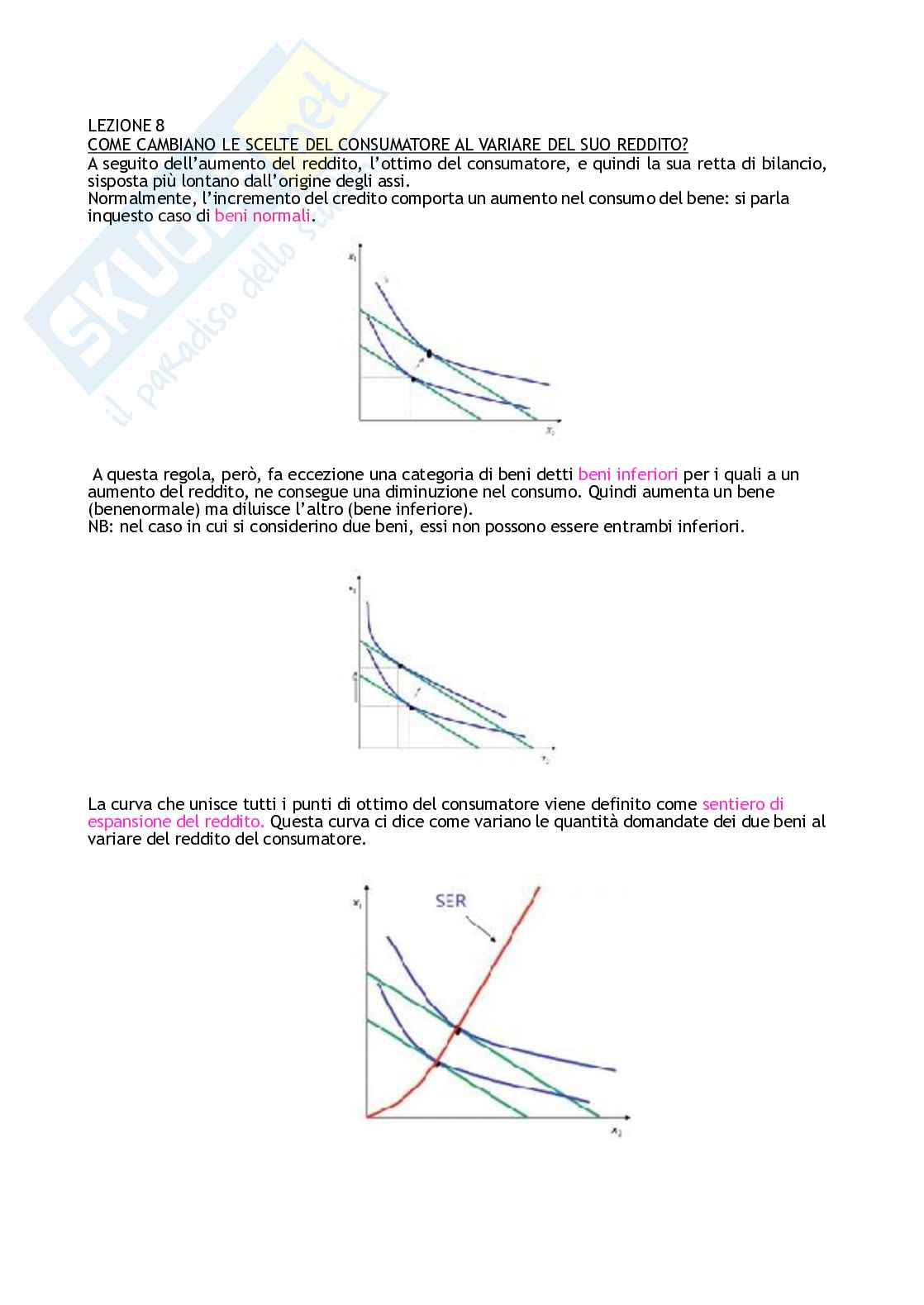 Appunti con esercizi di Economia e statistica Pag. 11